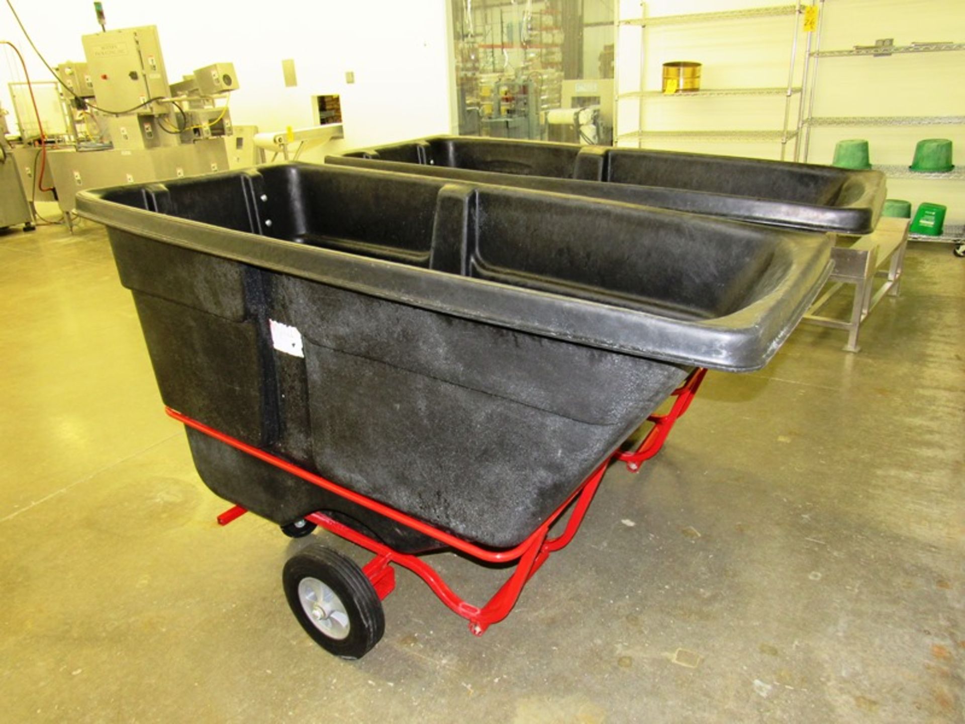 Rubbermaid Portable Trash Dumpsters, 24" W X 65" L X 36" D (Removal Begins July 5th) Loading Fee $35 - Image 2 of 2