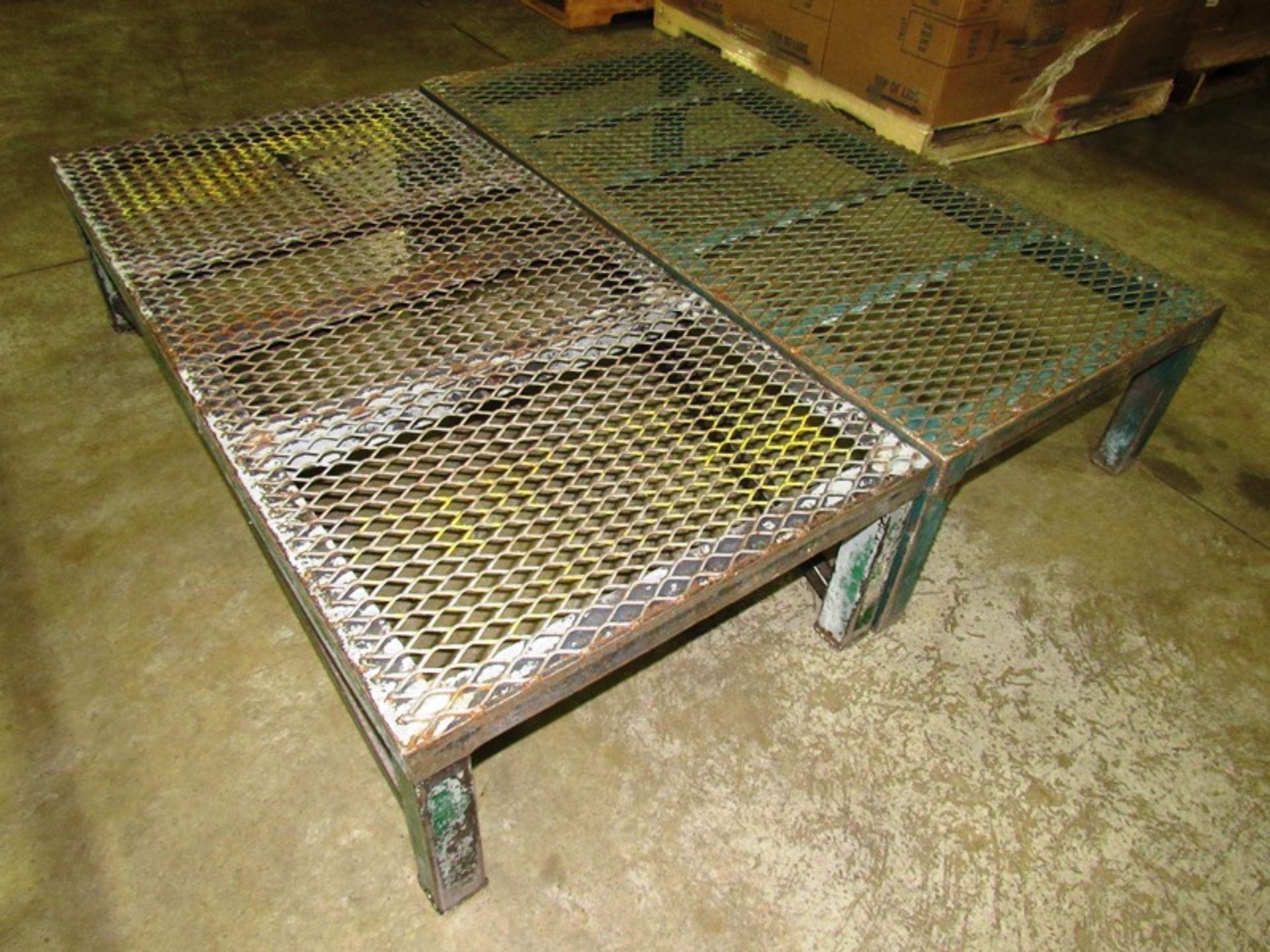 (4) Steel Dunnage Racks, 24" W X 48" L X 12" T (Removal Begins July 5th) Loading Fee $35 Rigger: - Image 2 of 2