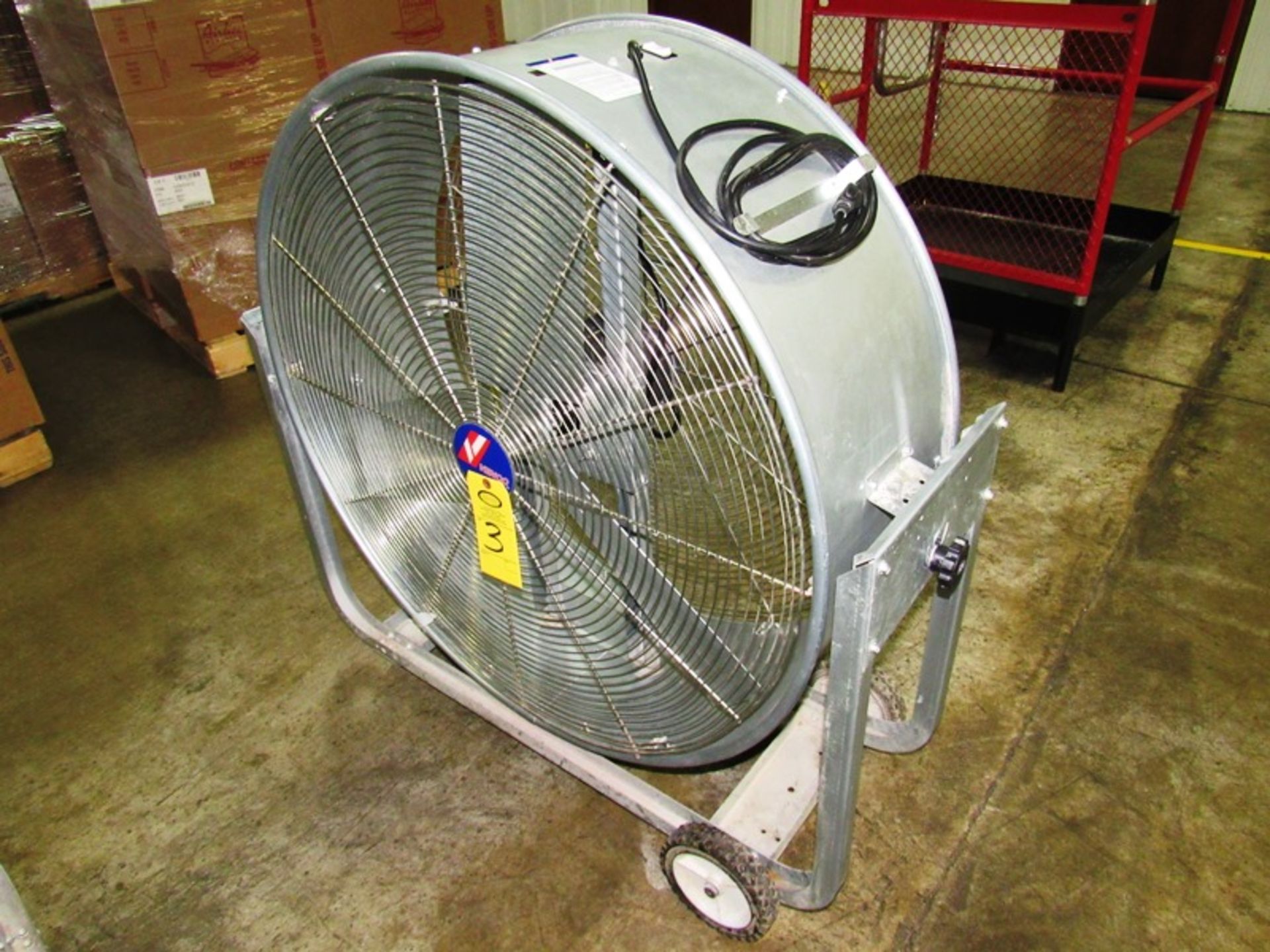 Venco Mdl. MAC36-322-CF-J1 36" Dia. Fan (Removal Begins July 5th) Loading Fee $35 Rigger: Norm