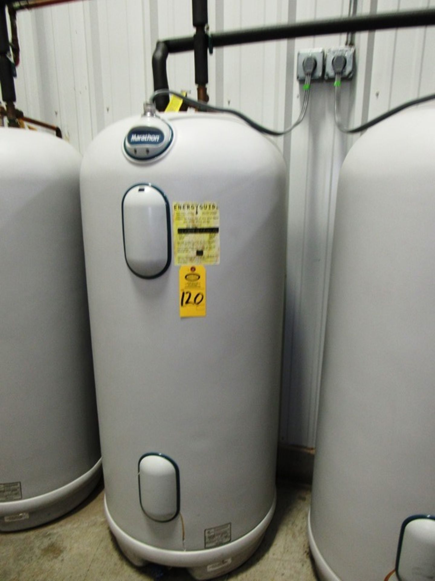 Marathon Mdl. MR105245B Electric Water Heater, 105 gallon capacity, 240 volts (Removal Begins July