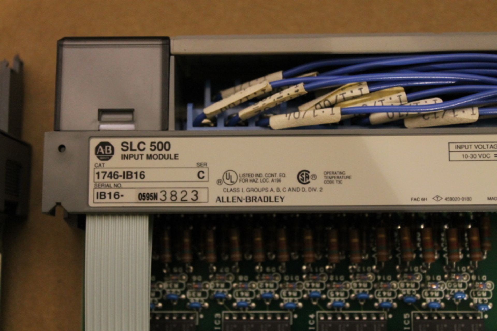 ALLEN-BRADLEY SLC 500 RACK W/ VARIOUS CARDS (SEE PICTURES) - Image 5 of 6