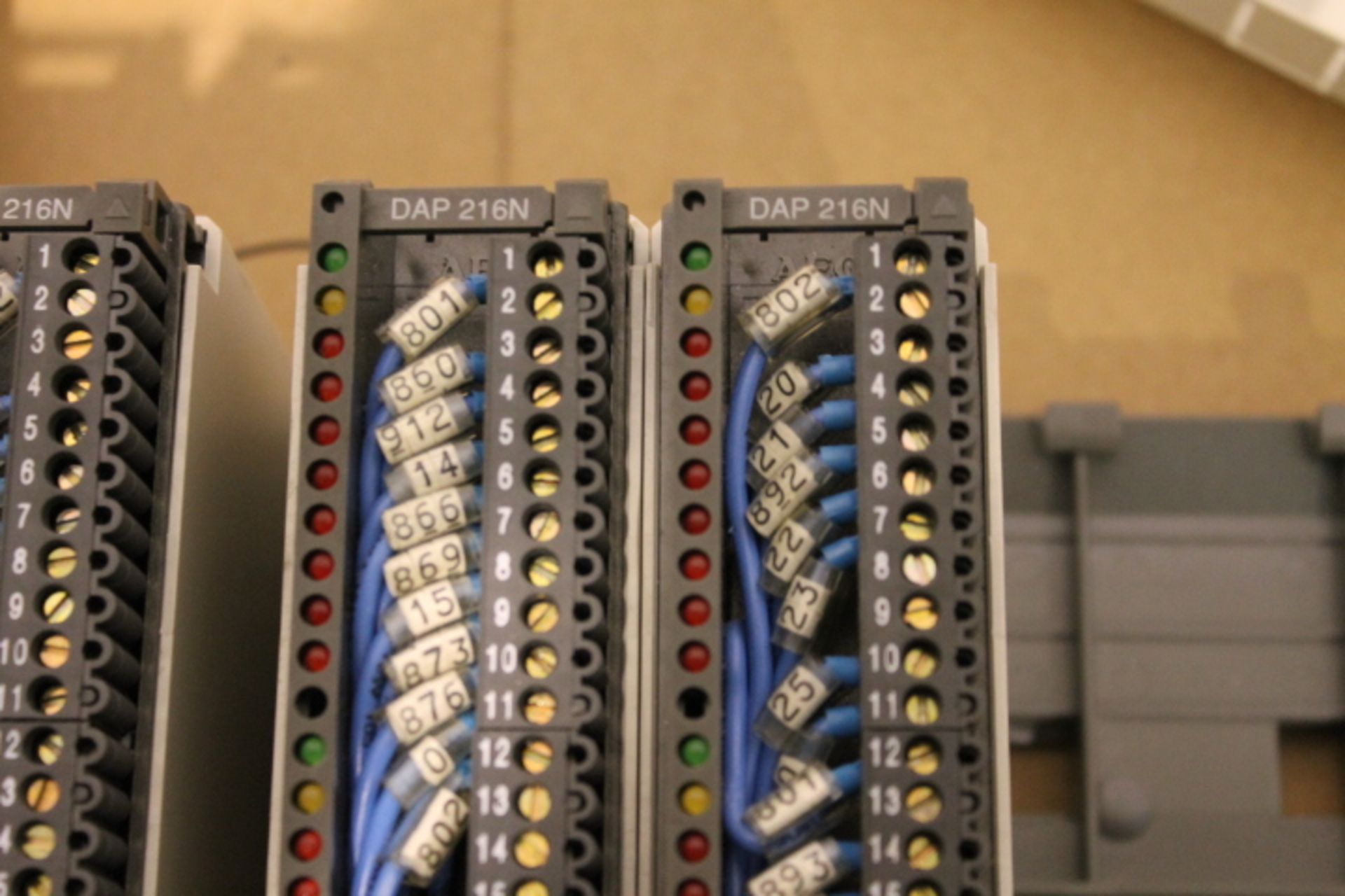 AEG/SCHNEIDER AUTOMATION RACK W/ VARIOUS CARDS (SEE PICTURES) - Image 7 of 7