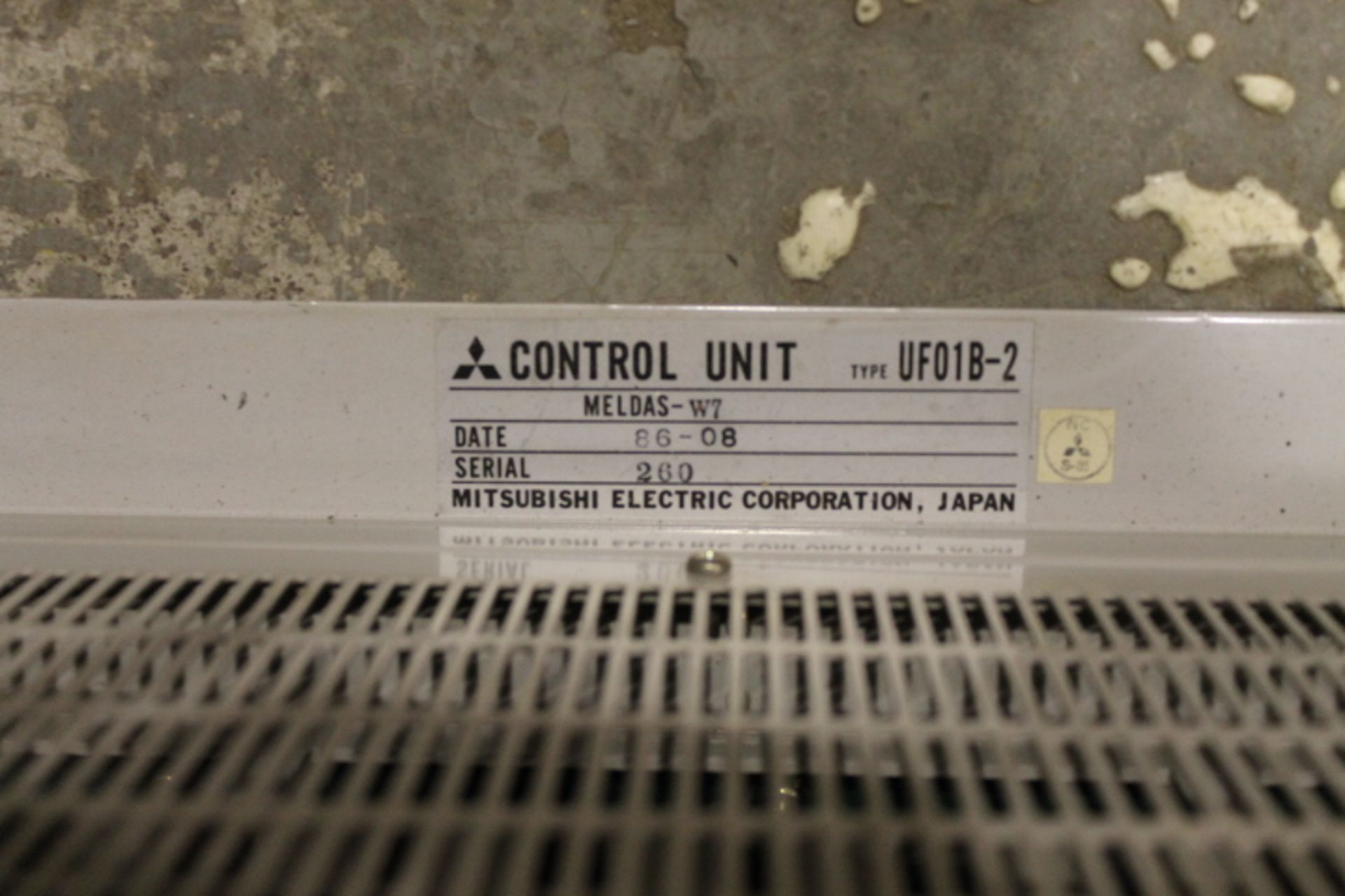 MITSUBISHI CONTROL UNIT UF01B-2 - Image 2 of 7