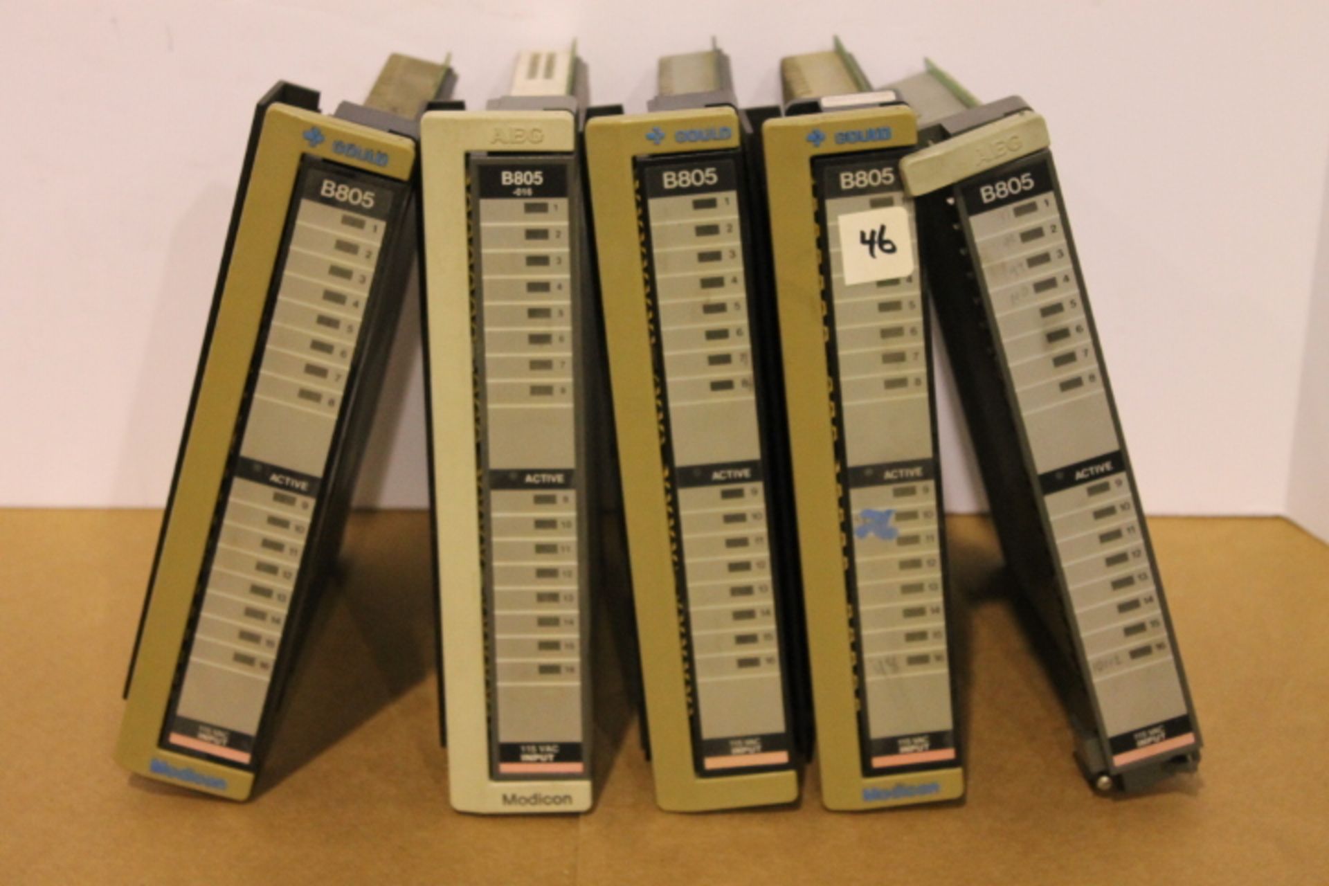 (LOT OF 5) AEG/GOULD/MODICON AS-B805-016