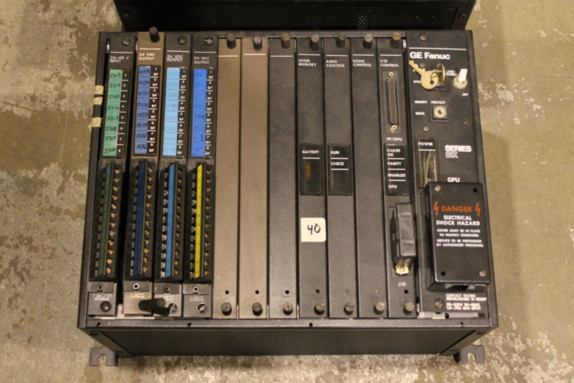 (LOT OF 2) GE FANUC SERIES SIX RACK W/ VARIOUS CARDS (SEE PICTURES) - Image 2 of 7