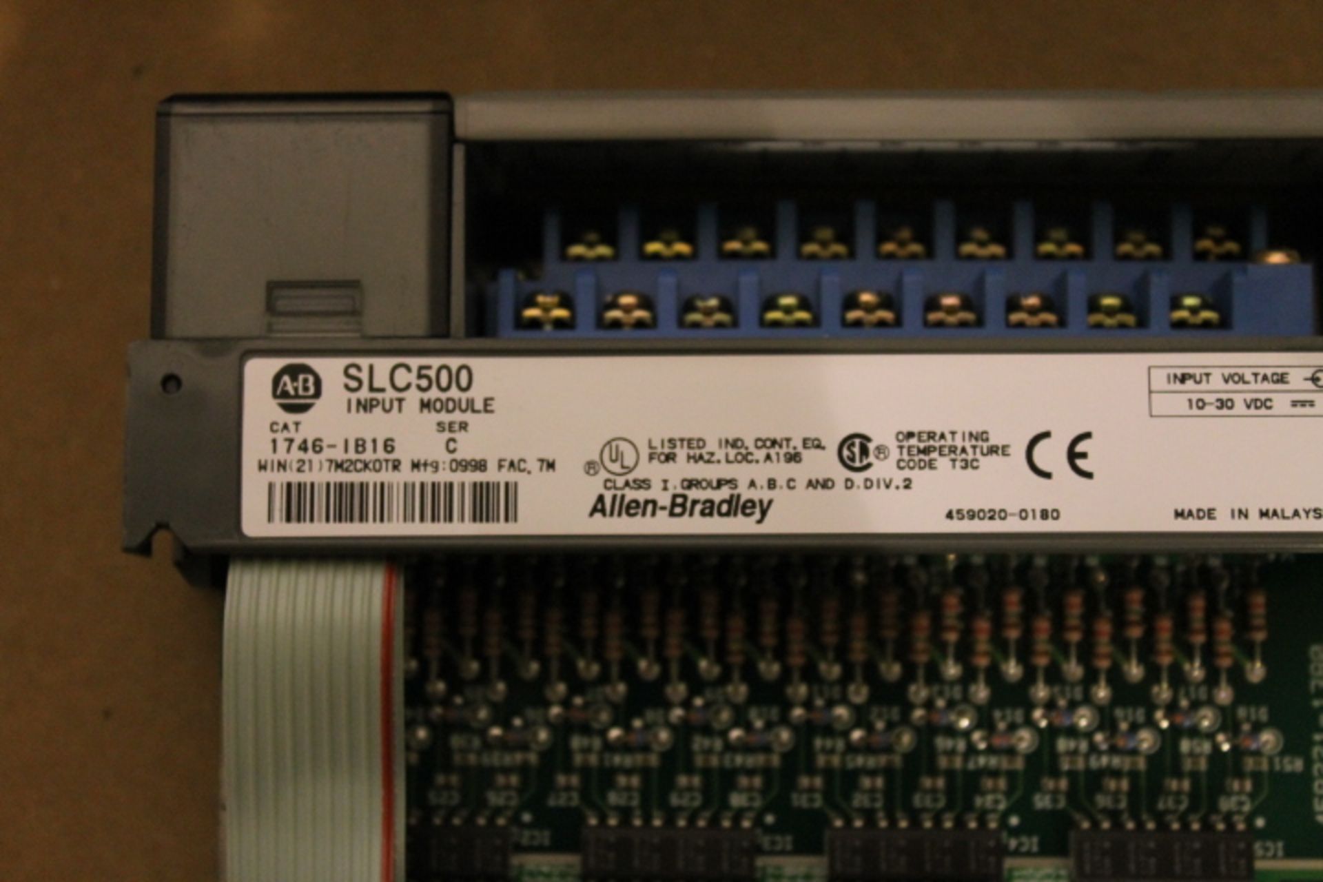 ALLEN-BRADLEY SLC 500 RACK W/ VARIOUS CARDS (SEE PICTURES) - Image 5 of 5