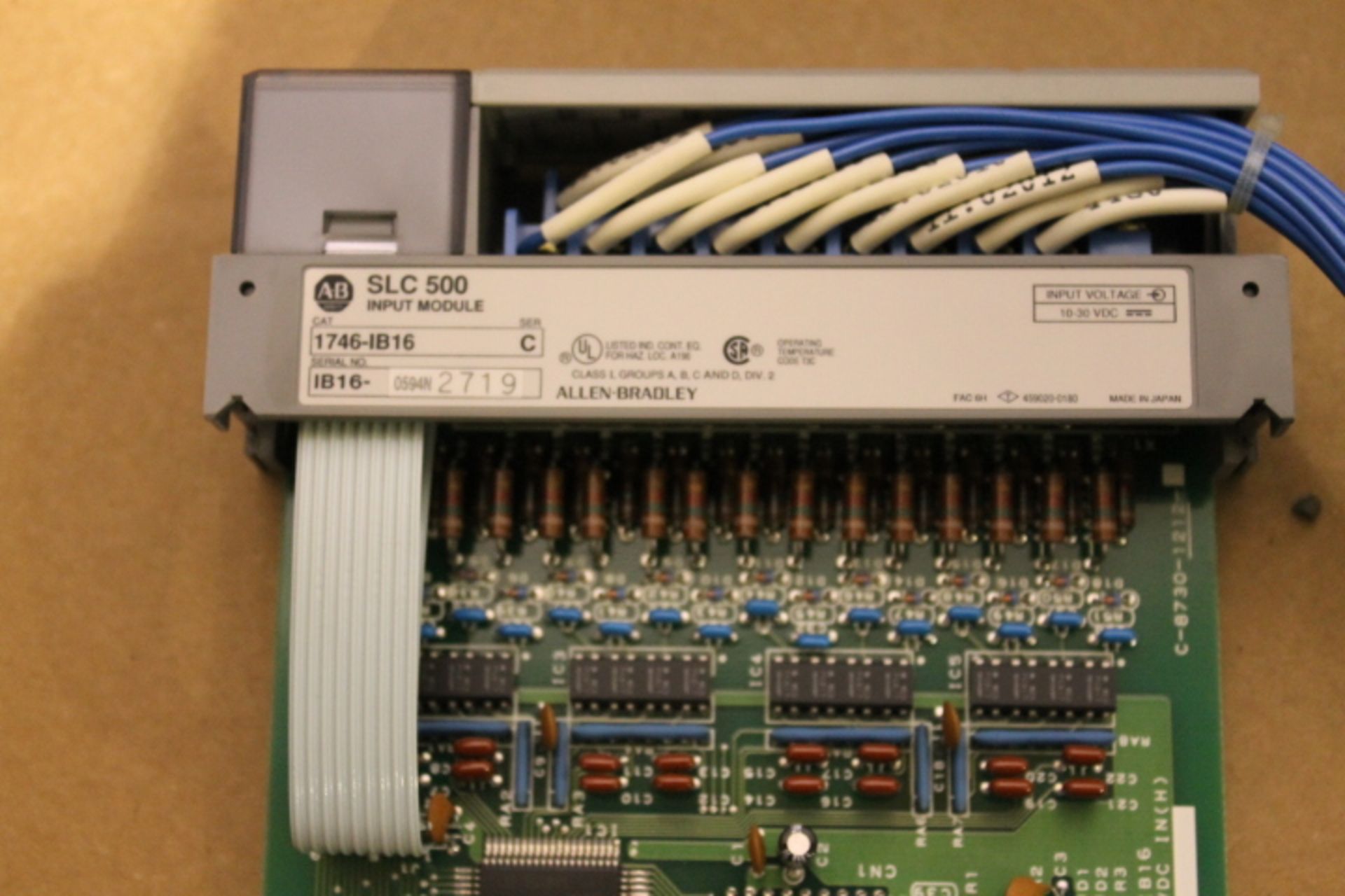 ALLEN-BRADLEY SLC 500 RACK W/ VARIOUS CARDS (SEE PICTURES) - Image 4 of 6