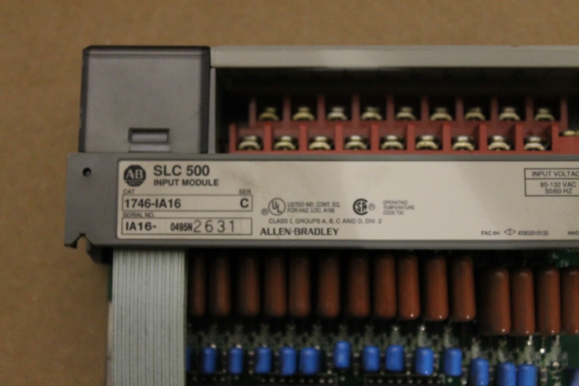 ALLEN-BRADLEY SLC 500 RACK W/ VARIOUS CARDS (SEE PICTURES) - Image 4 of 4