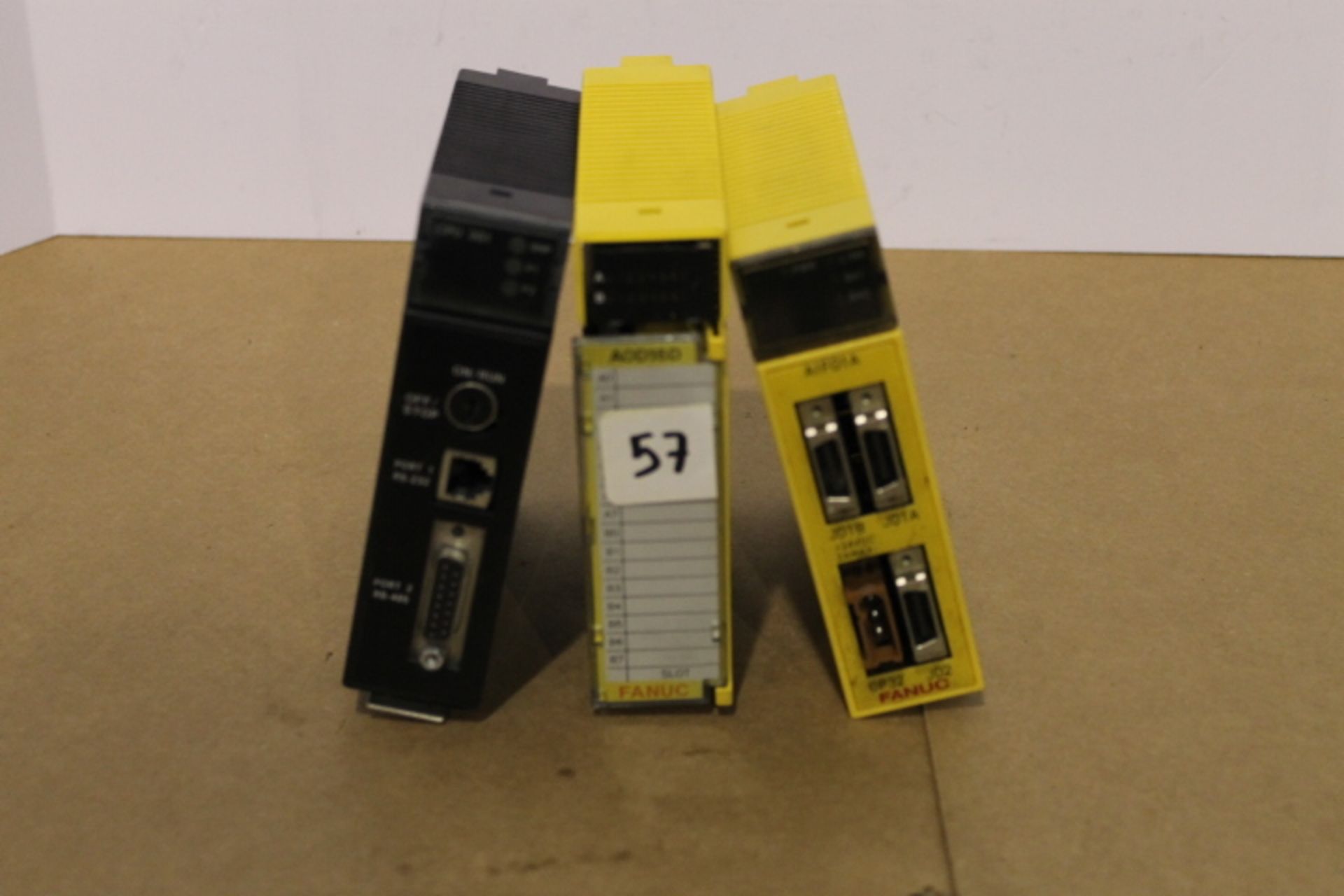 (LOT OF 3) GE/FANUC CARDS; IC693CPU351-GT & A03B-0807-C154#D & A03B-0807-C011