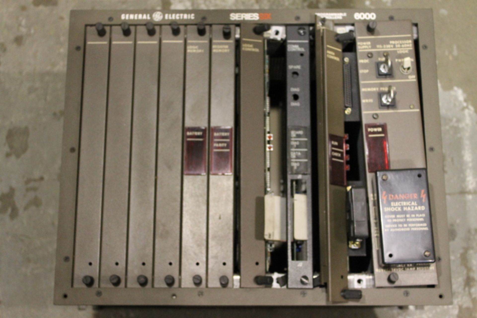 (LOT OF 2) GENERAL ELECTRIC SERIES SIX RACK W/ VARIOUS CARDS (SEE PICTURES) - Image 3 of 7