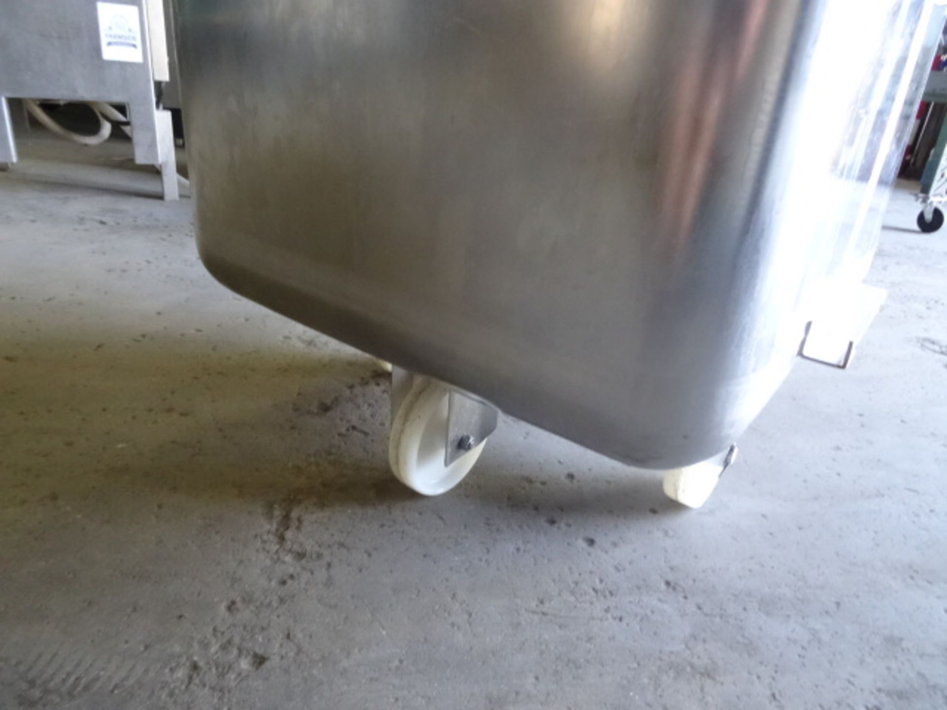 1x, 26" x 26" x 25" Deep Stainless Steel Porta Bin - Image 3 of 6