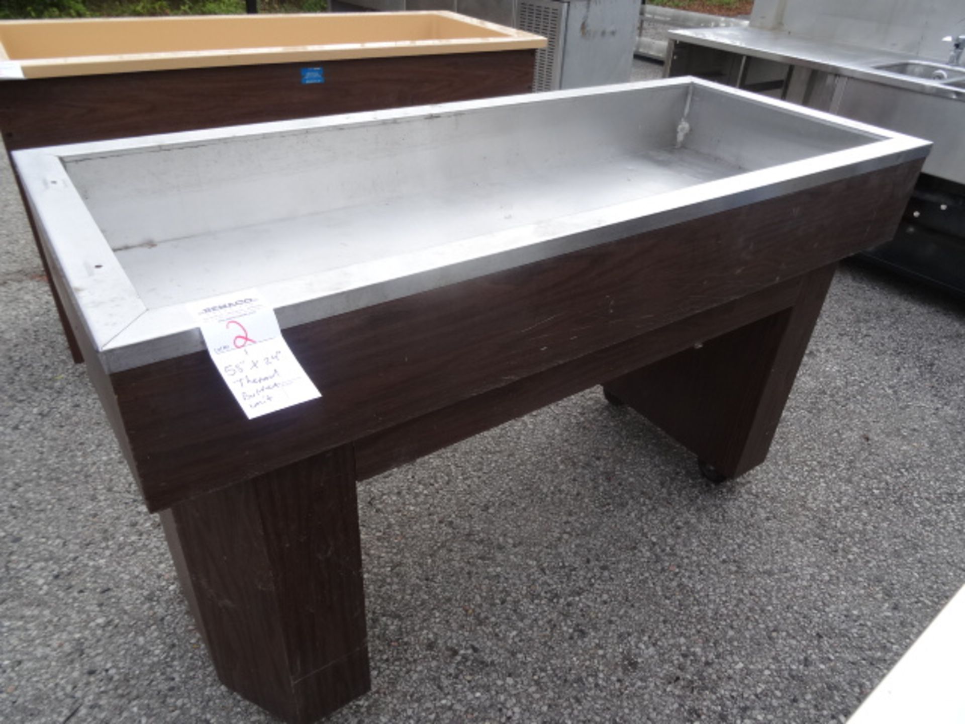 1x, 58" x 24" Thermal Buffet Unit