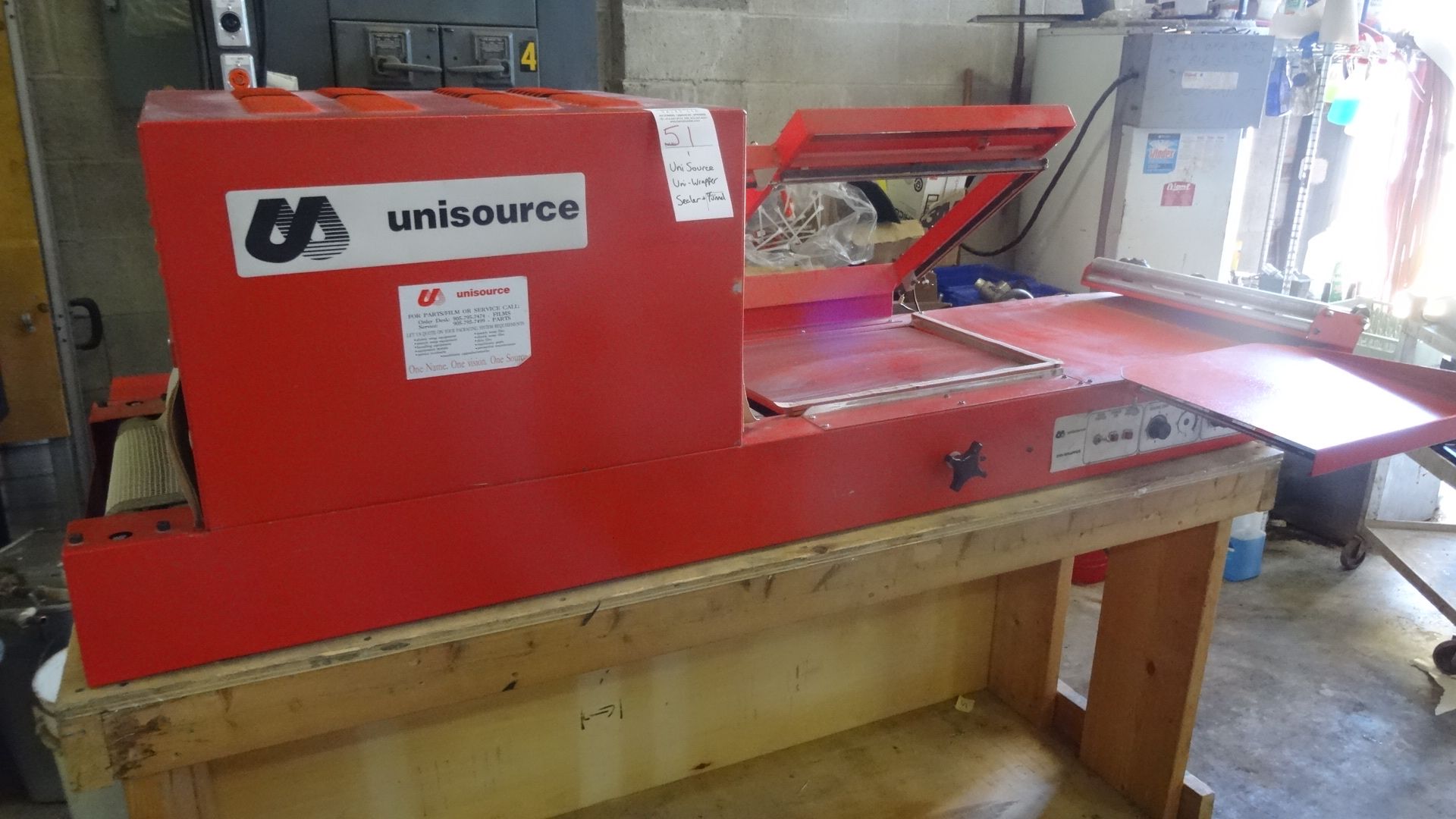 1x, Unisource Uniwrapper L-Bar Sealer & Tunnel - Image 2 of 7