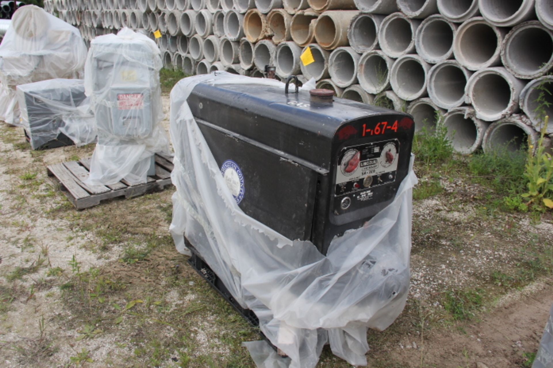 Lincoln SA-200 gas welder