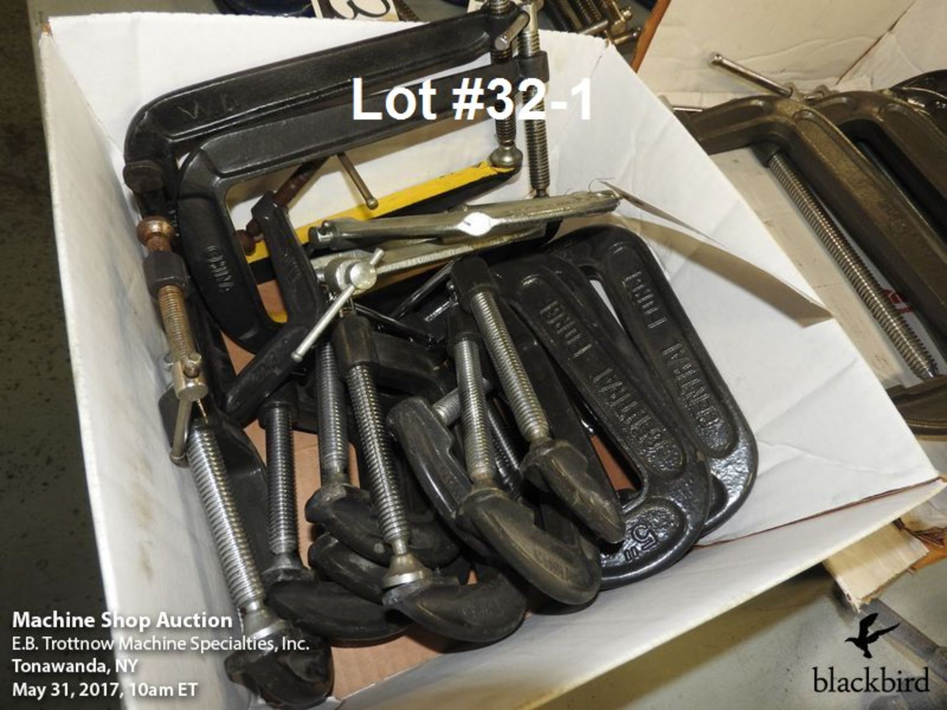 Lot- Assorted of (16) "C" clamps - Bild 2 aus 2