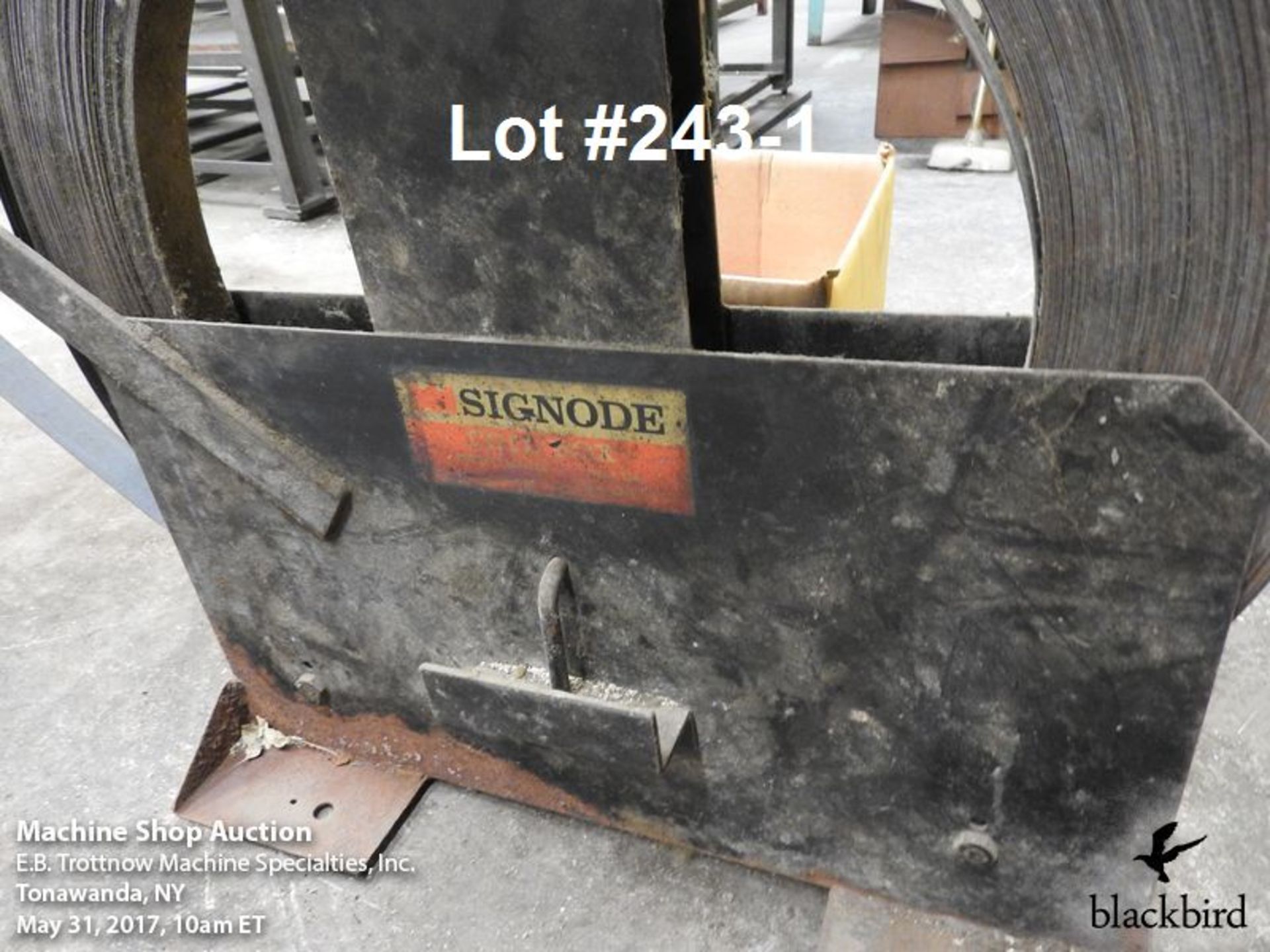 Signode 1" banding cart with tools and seals - Bild 2 aus 5