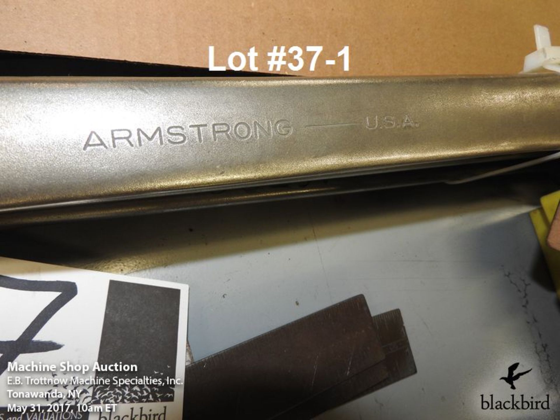 Lot- (5) Proto/ Armstrong large wrenches, (2) 1 1/2", 1 - Image 2 of 2