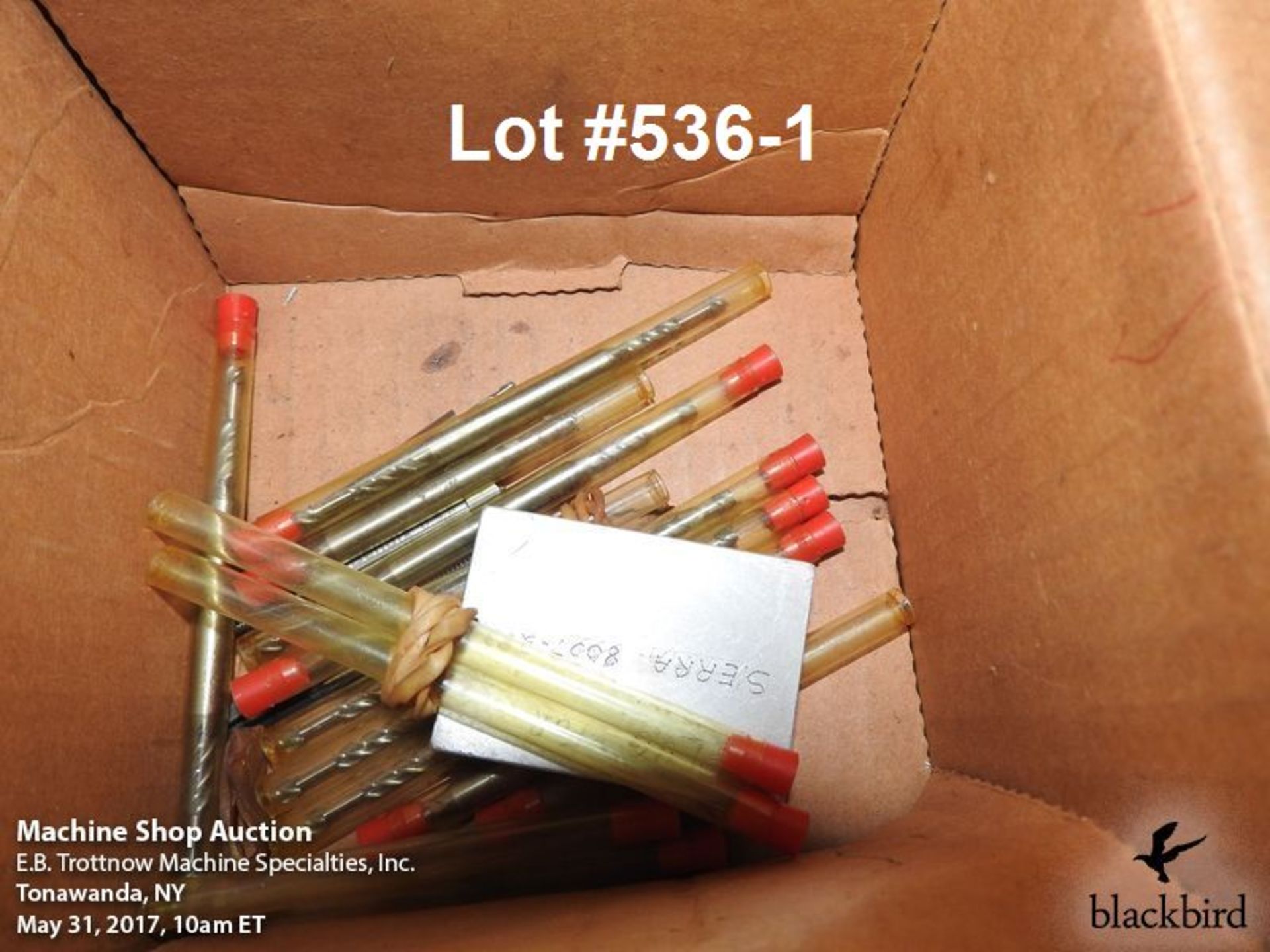 Miscellaneous box of end mills- tooling - Bild 2 aus 2