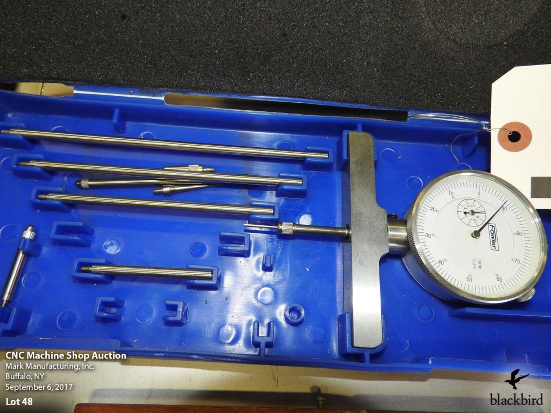 Fowler dial depth gauge