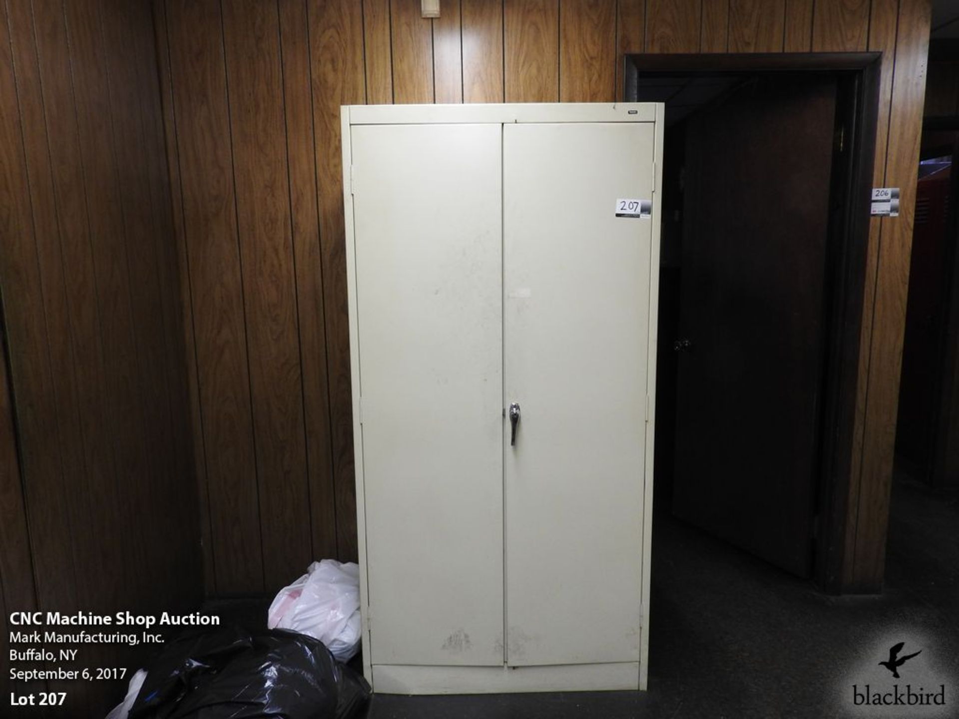 Tennsco 36" x 24" x 72" beige steel cabinet