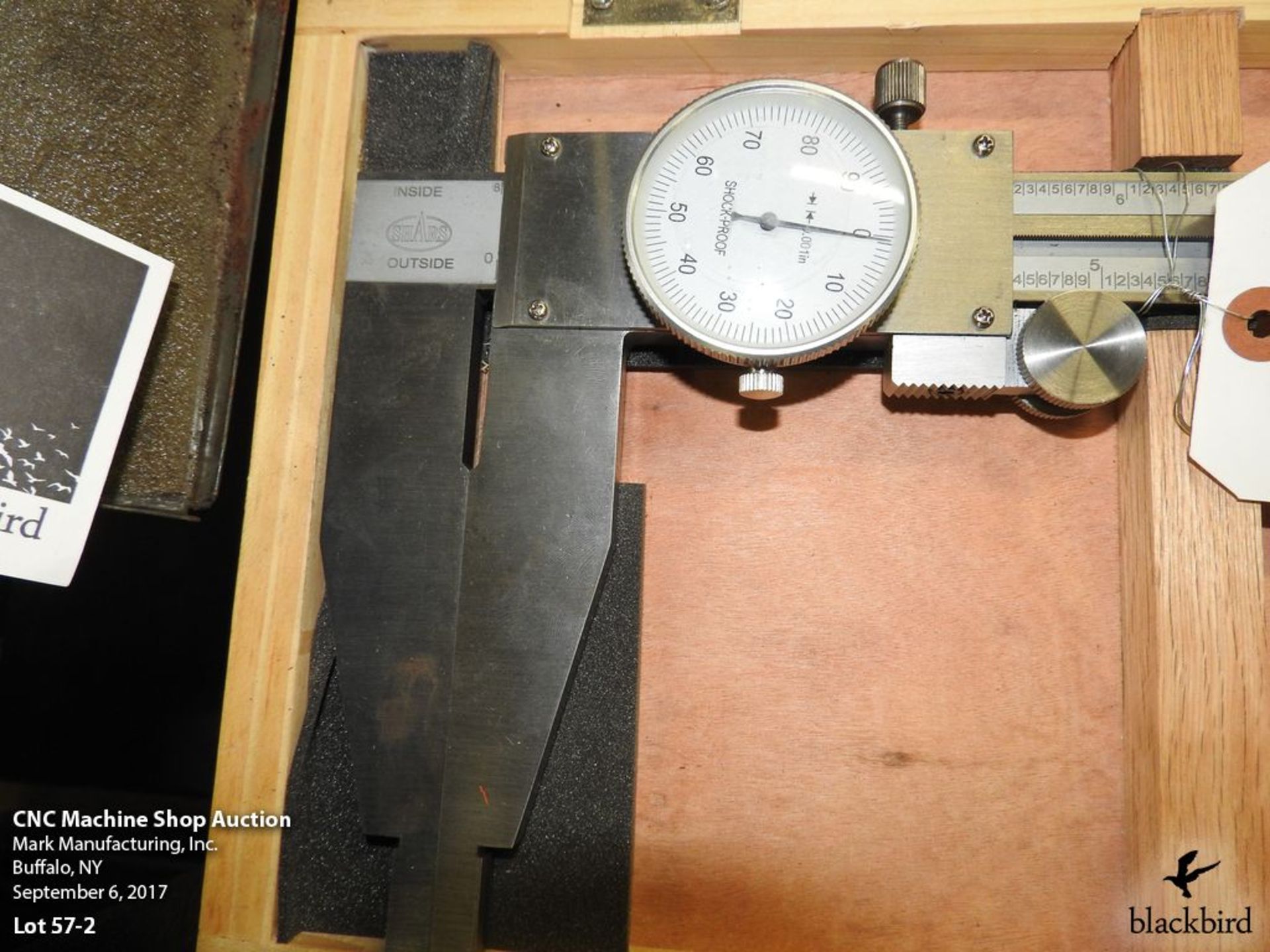 Shars 40" vernier long jaw caliper with case - Image 3 of 3