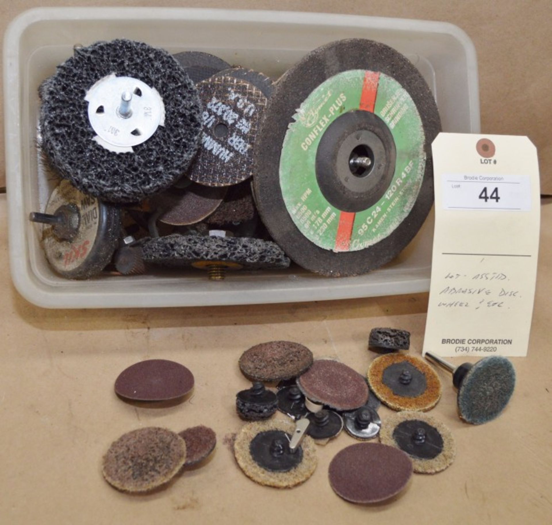 Assorted Abrasive Disc Wheels & Etc. - Image 2 of 2