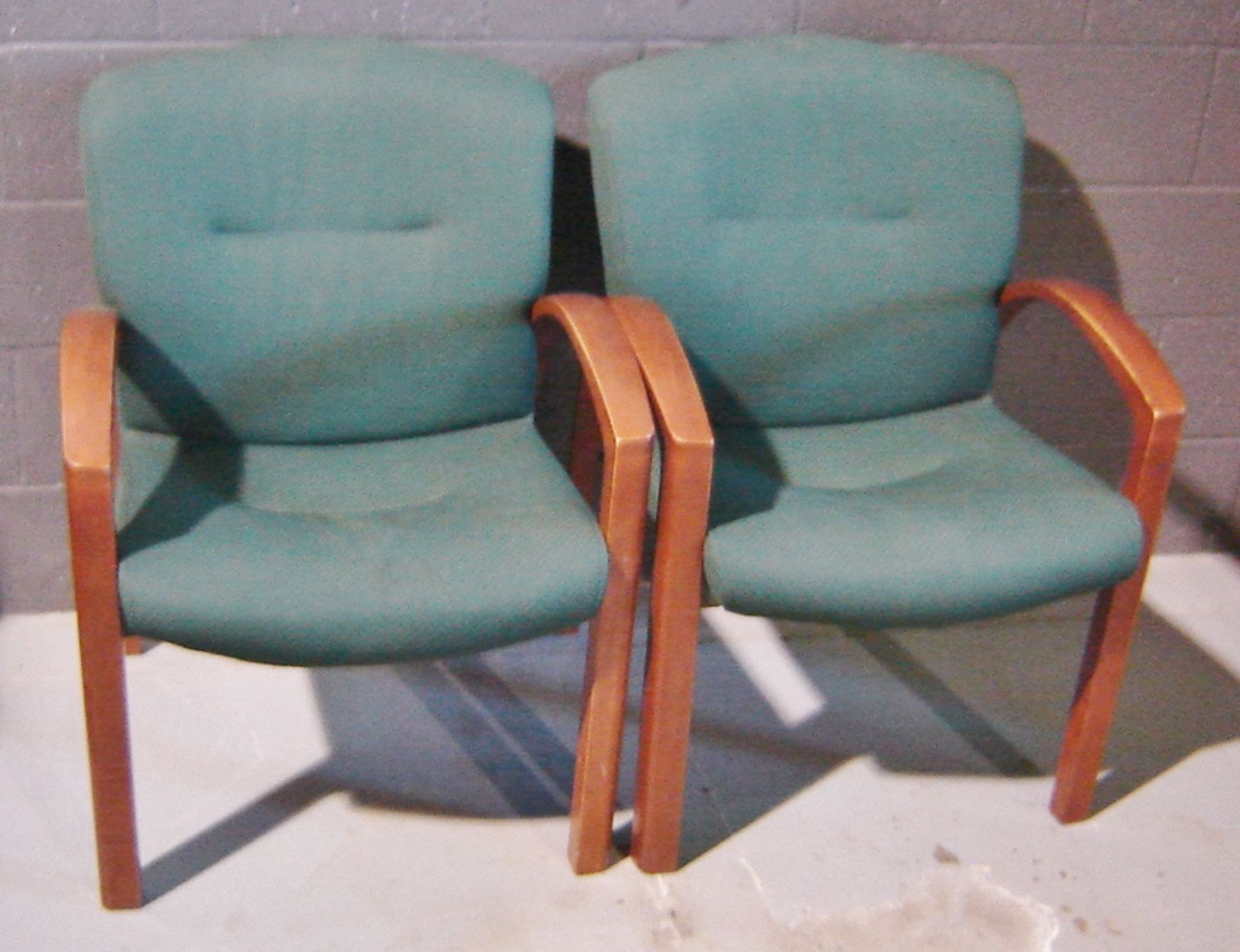 Upholstered & Wooden Frame Arm Chairs