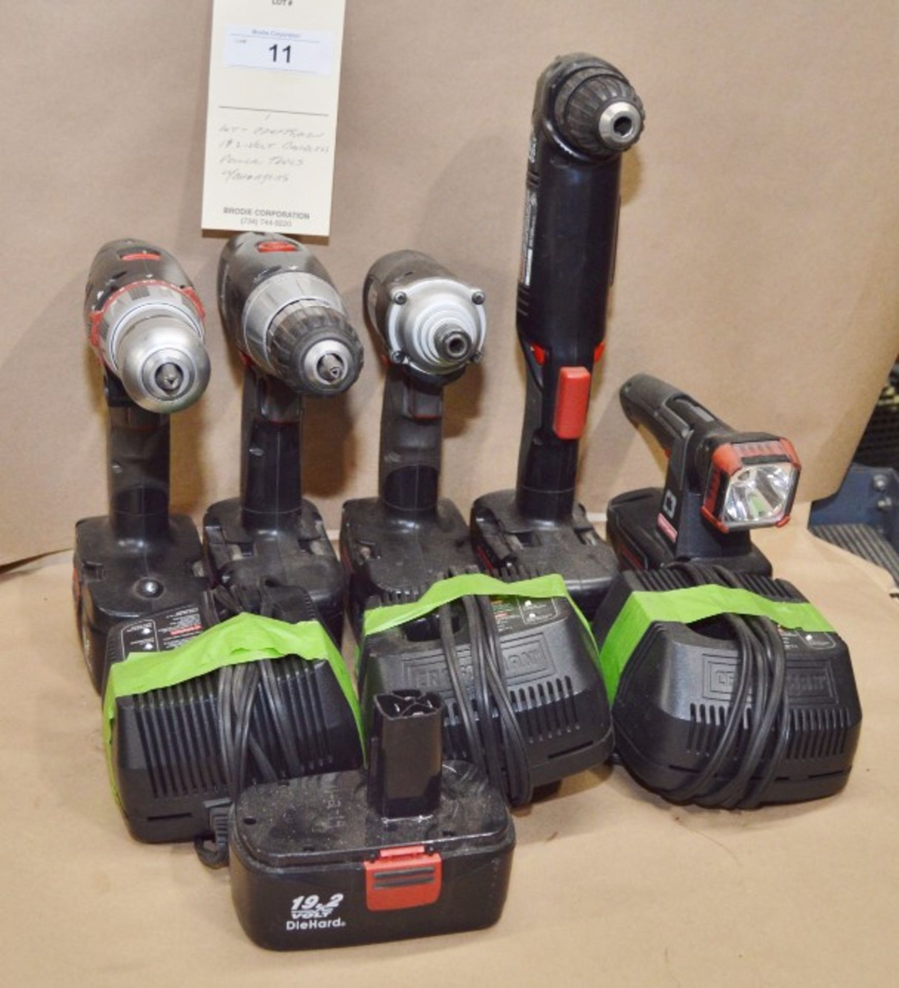 Craftsman Cordless Power Tools w/ Chargers - Image 2 of 2