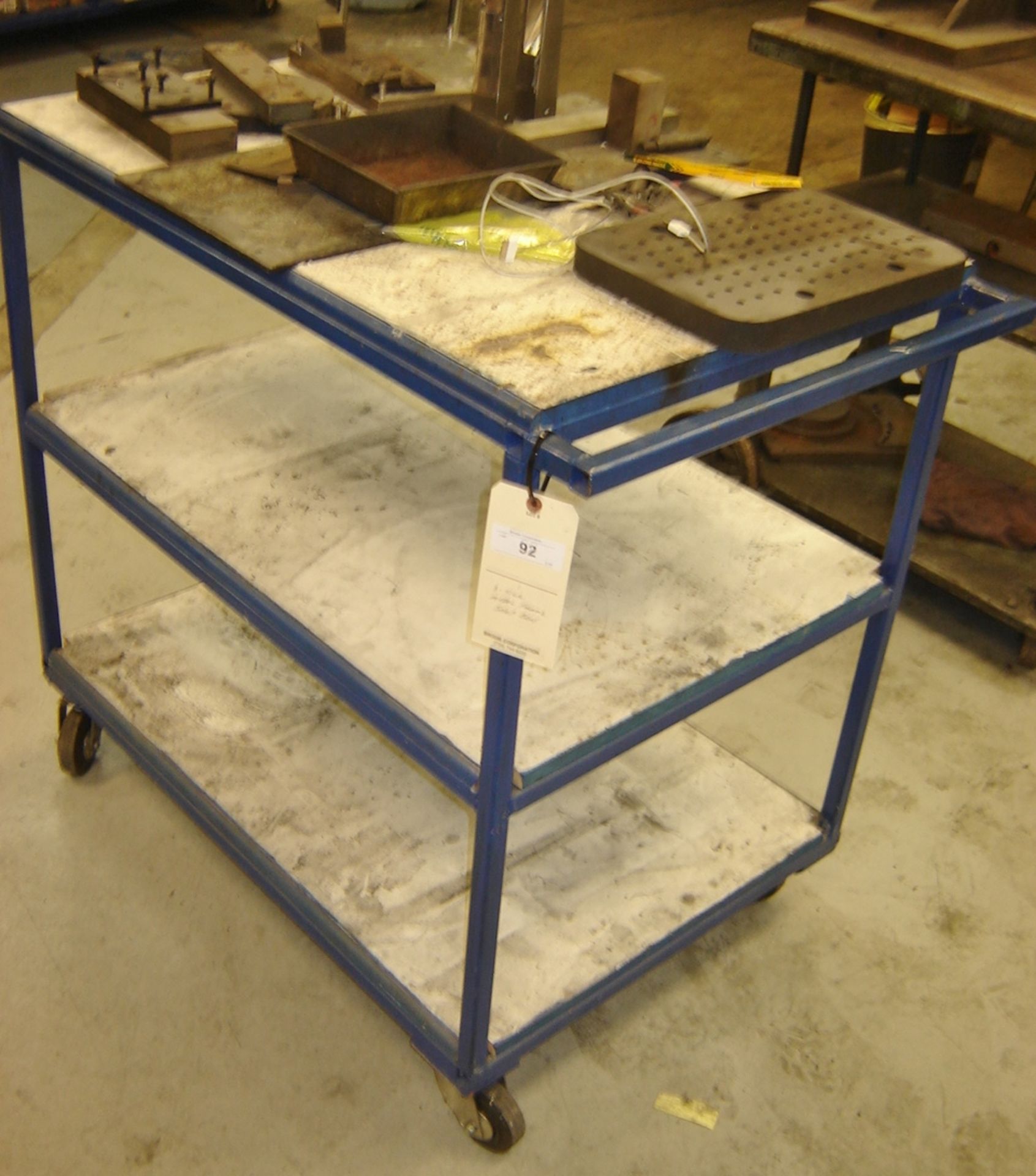 METAL FRAME SHOP CART - Image 2 of 3