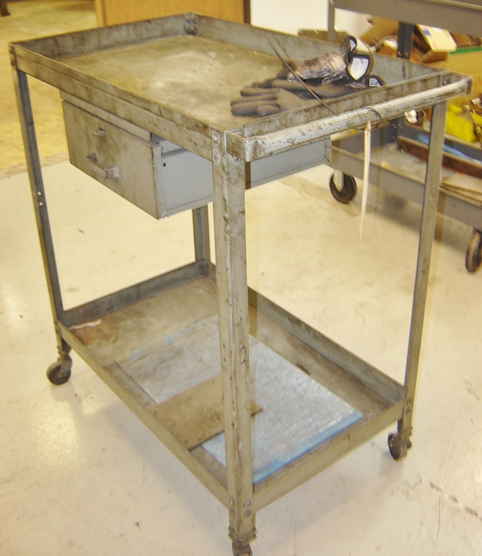 PORTABLE METAL SHOP CART - Image 2 of 3