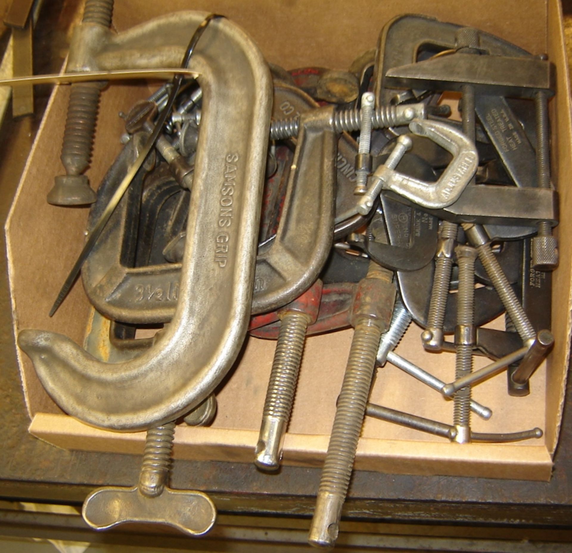 ASSORTED C-CLAMPS - Image 2 of 3