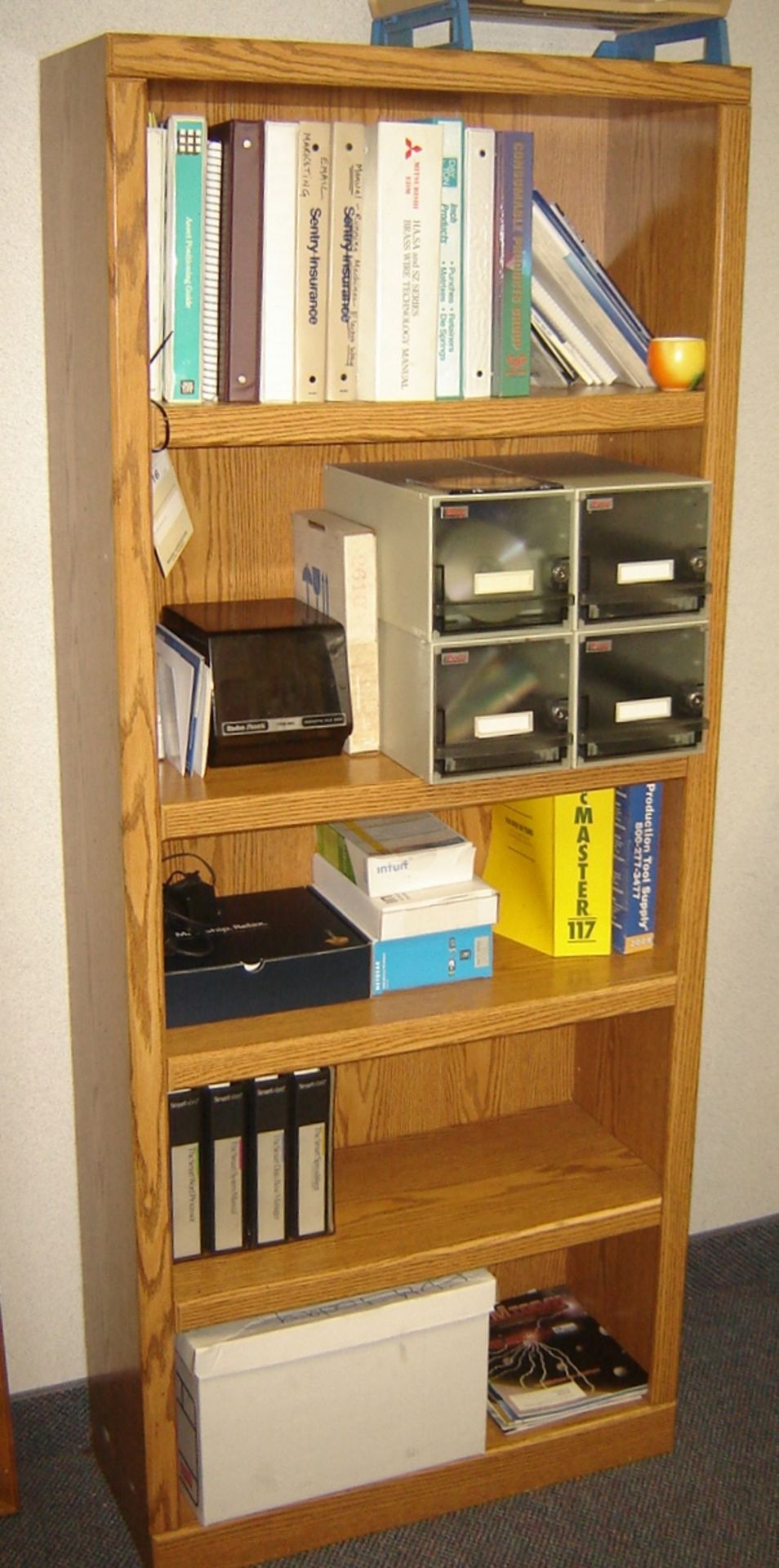 WOODEN BOOKCASE - Image 2 of 3