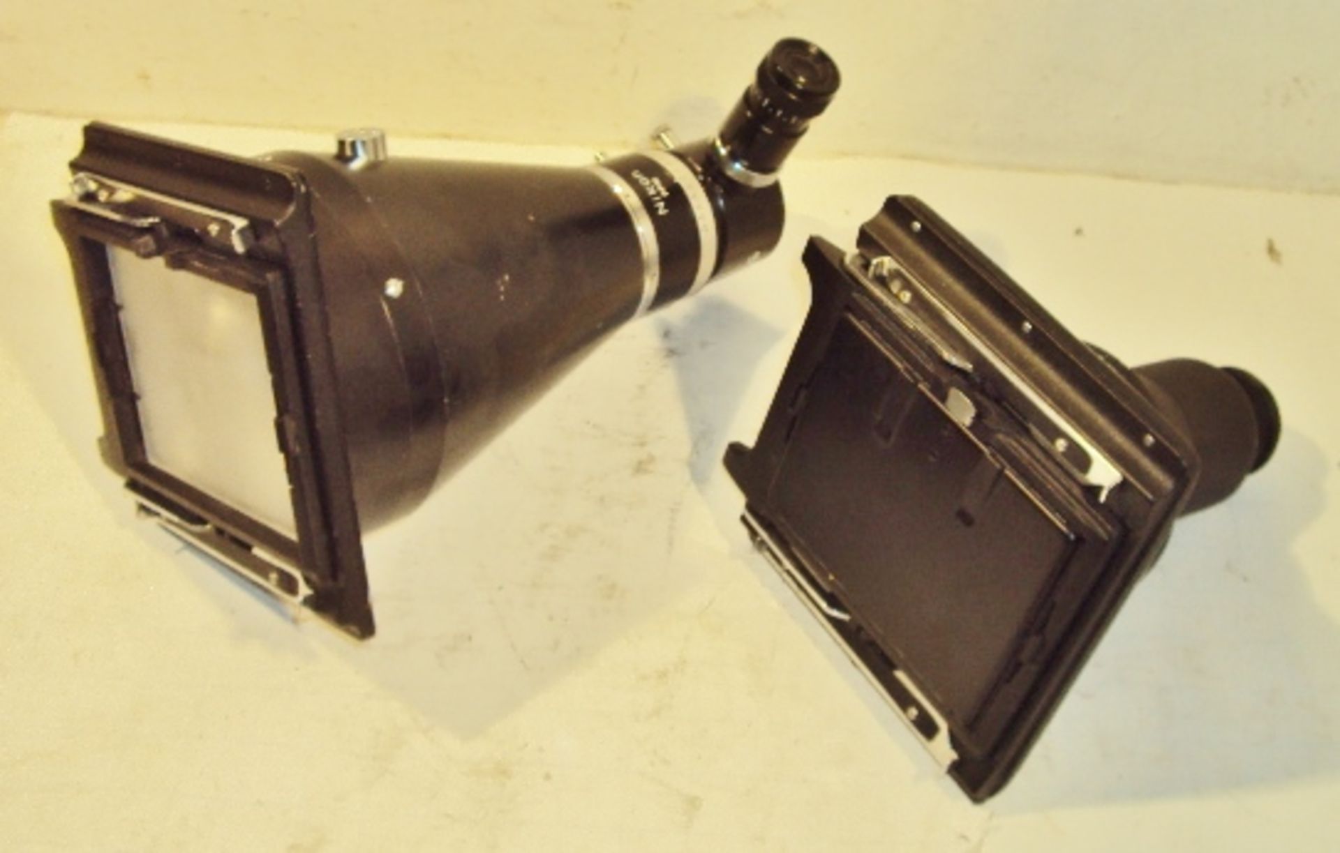 2-MICROSCOPE POLAROID CAMERA ADAPTERS