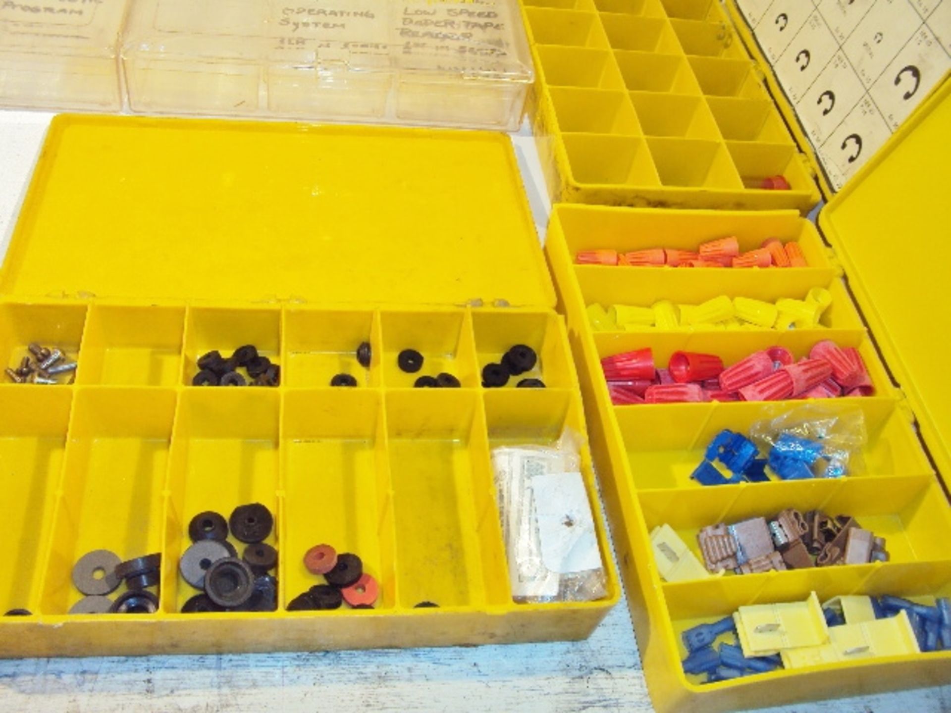 (7) ASSORTED PARTS ORGANIZER BOXES - Image 5 of 6