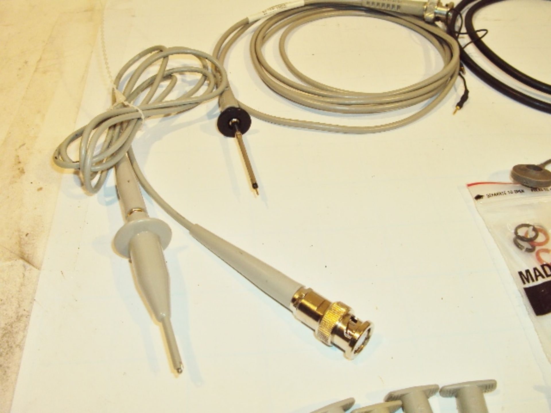 ASST'D HEWLETT PACKARD BNC CABLES TIPS & ATTACH. - Image 4 of 5