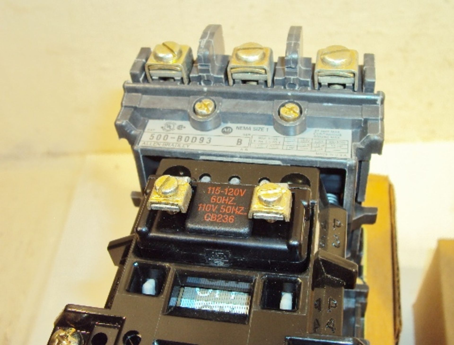 4-ALLEN BRADLEY CONTACTOR, RELAY, OVERLOAD RELAYS - Image 2 of 6