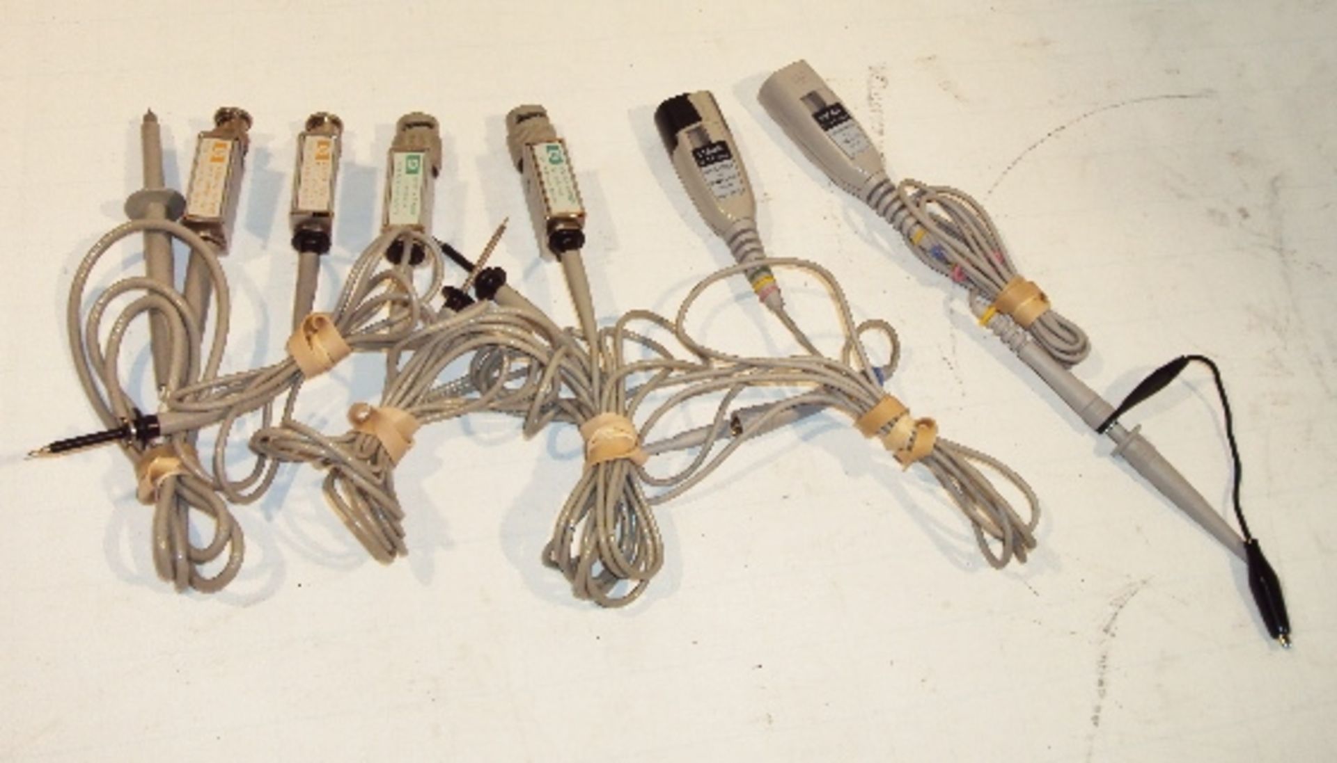 6-ASST'D HEWLETT PACKARD OSCILLOSCOPE PROBES