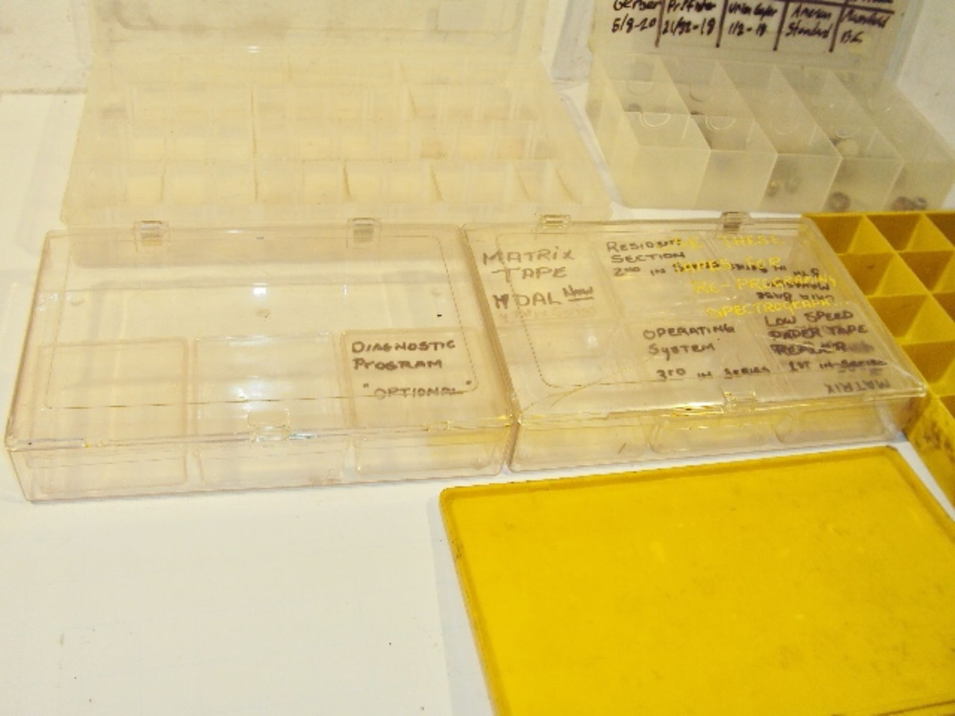 (7) ASSORTED PARTS ORGANIZER BOXES - Image 6 of 6