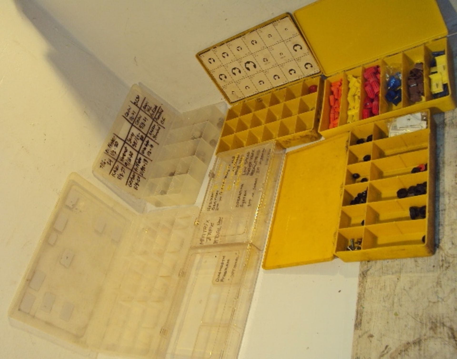 (7) ASSORTED PARTS ORGANIZER BOXES - Image 2 of 6