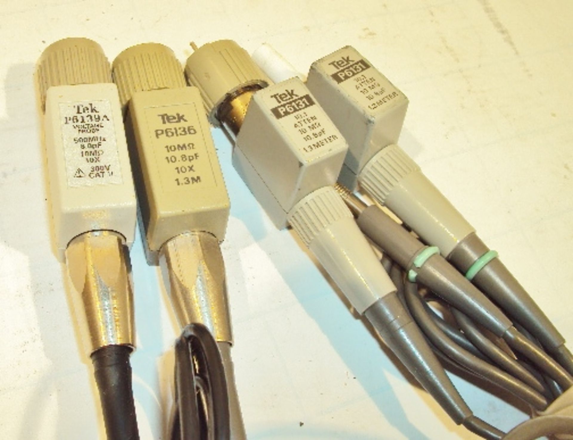 4-TEKTRONIX OSCILLOSCOPE PROBES 6139A ,6136 - Image 2 of 4