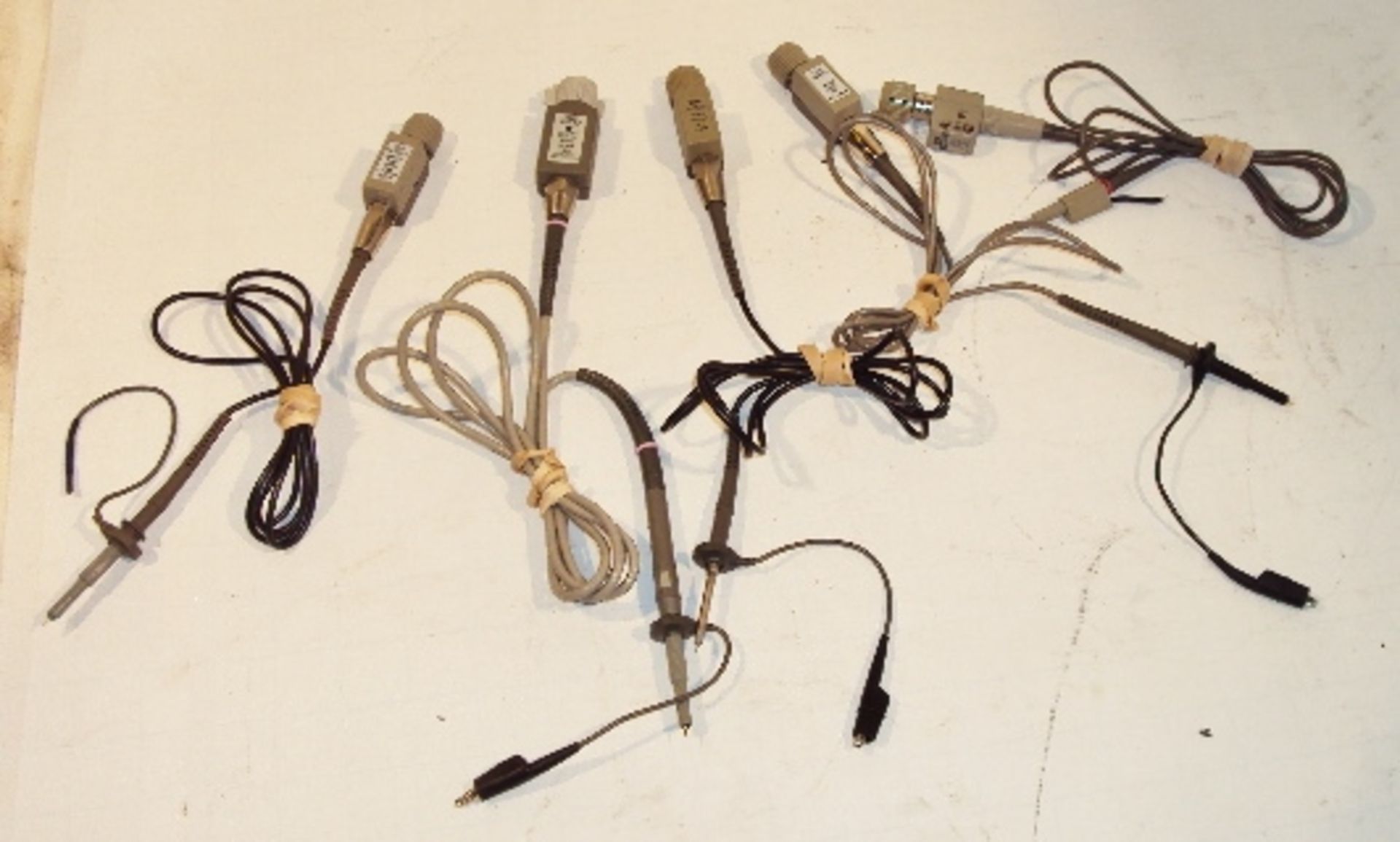 ASSORTED TEKTRONIX OSCILLOSCOPE PROBES