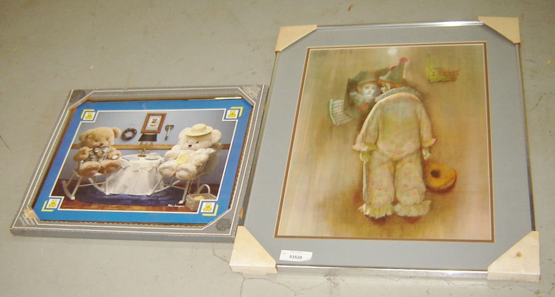 LOT-2 ASSORTED PICTURES W/FRAMES
