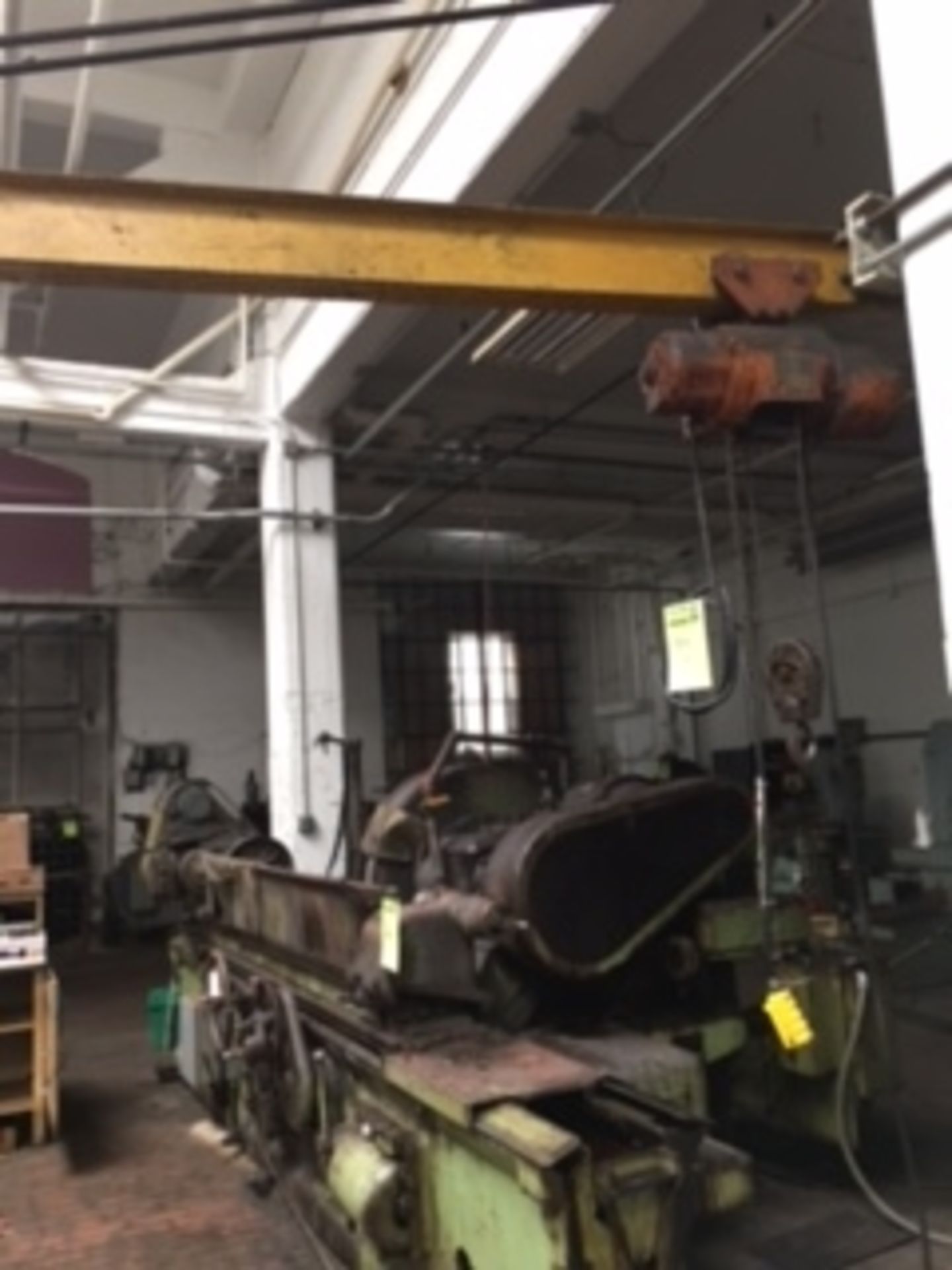 1 ton jib crane with electric hoist