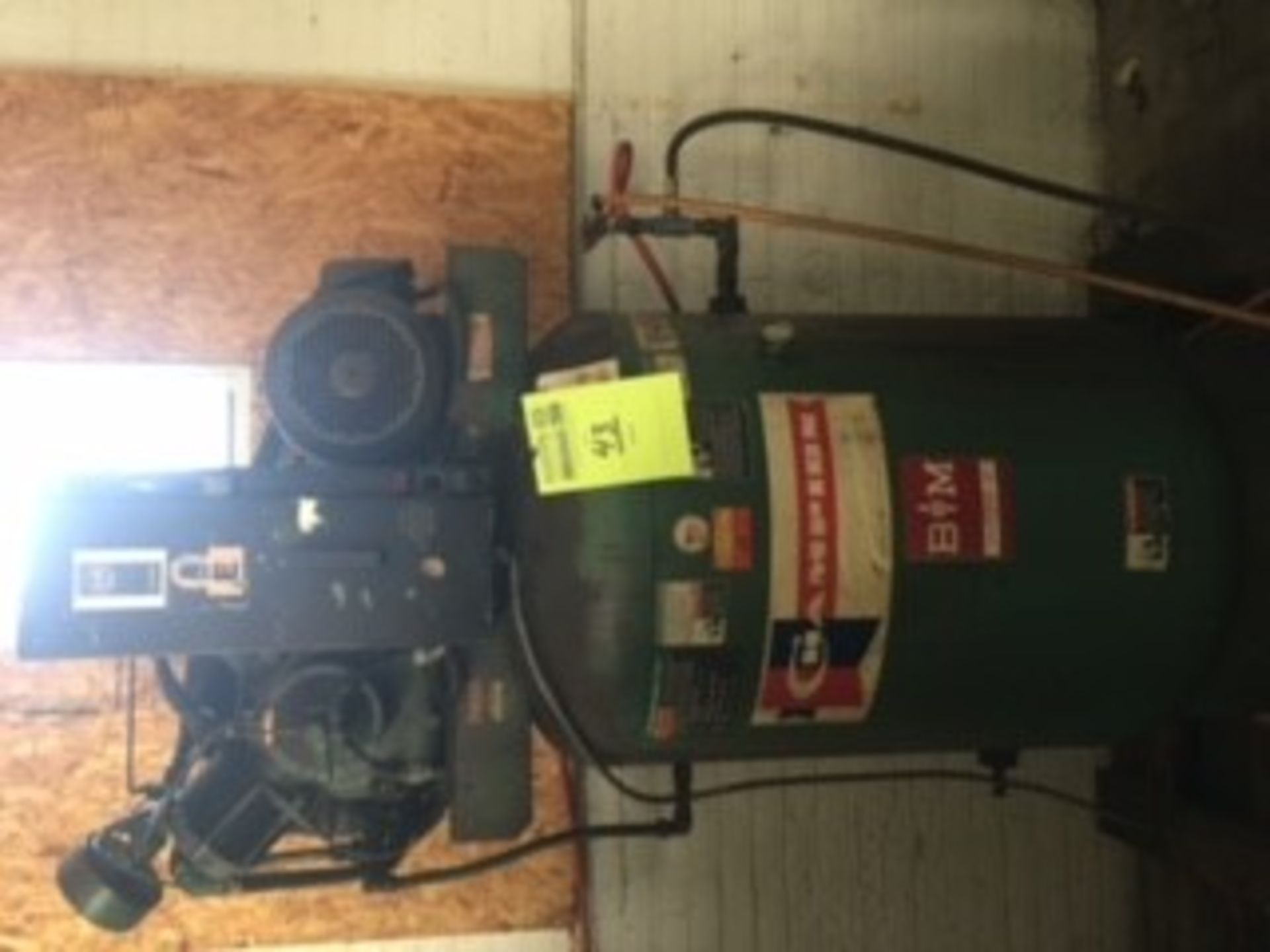 Champion air compressor, model VR10-12, serial r3047363, 120 gal, 10 hp