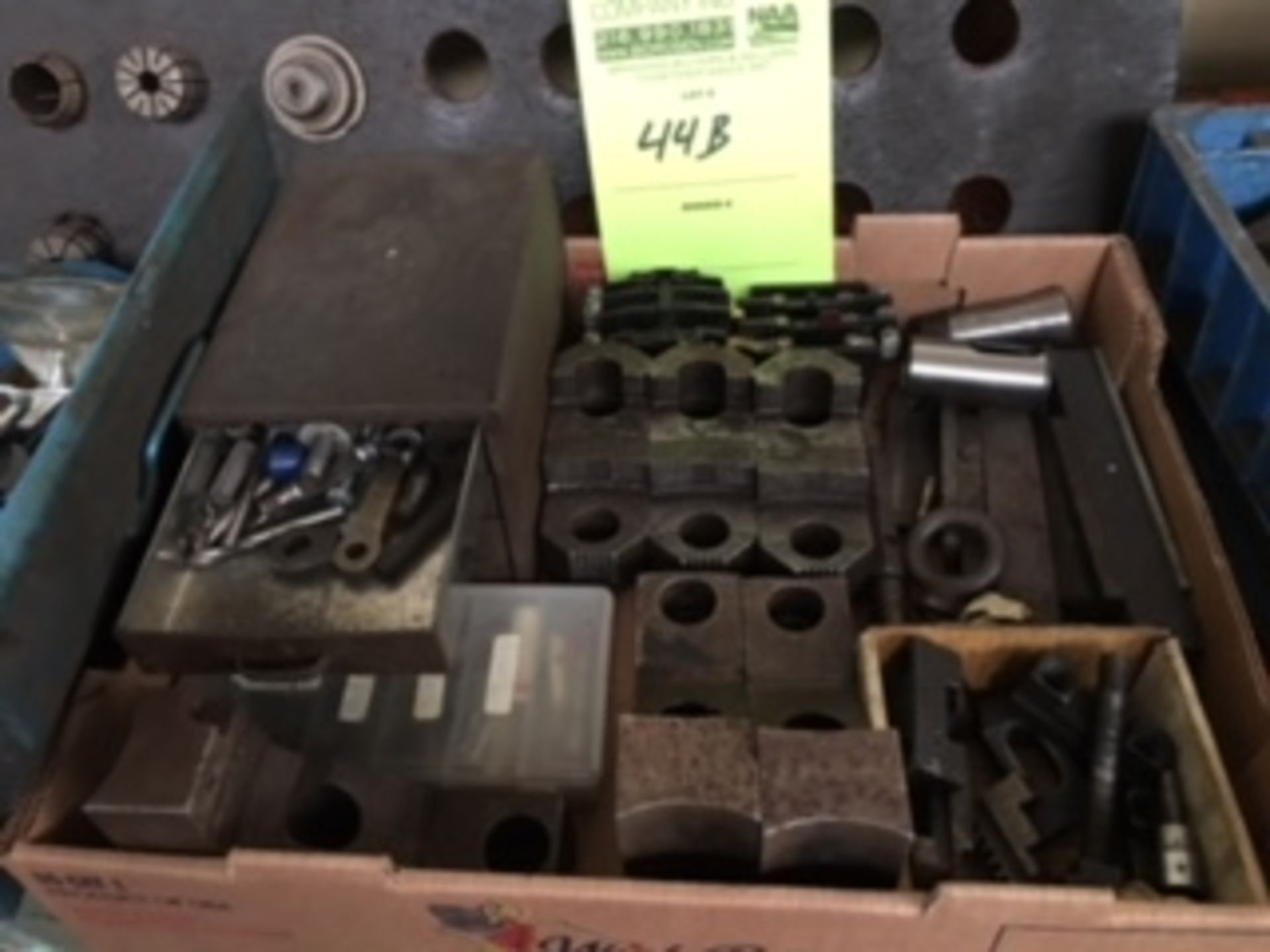 assorted Chuck Jaws, collets and hardware