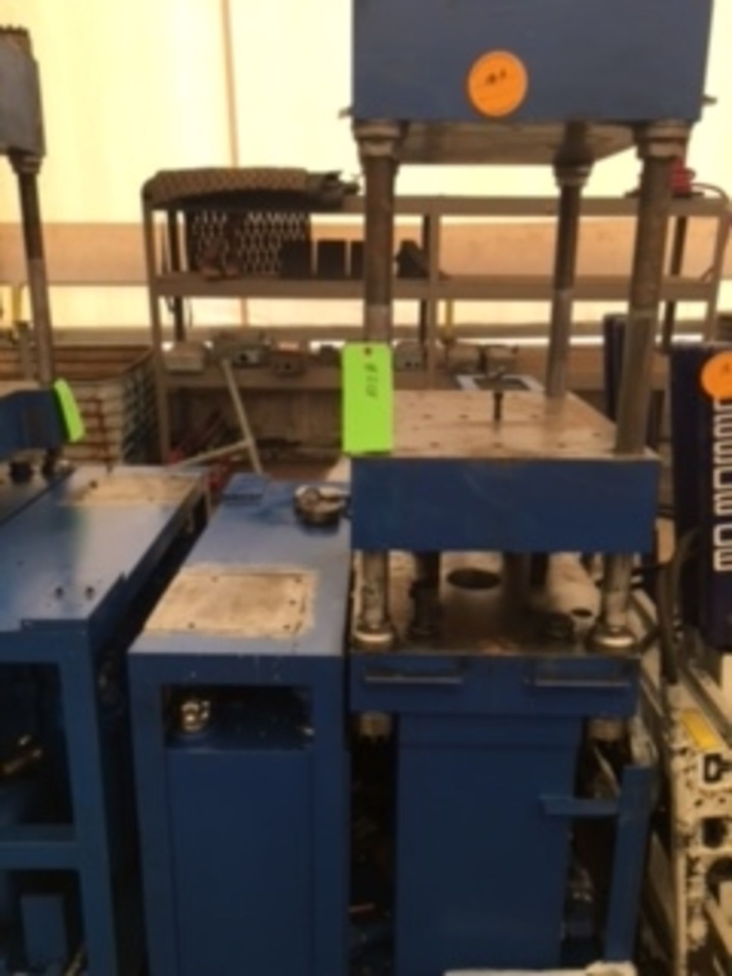 French Column Press. Hydraulic press frame. NO cylinder, hydraulic power unit.