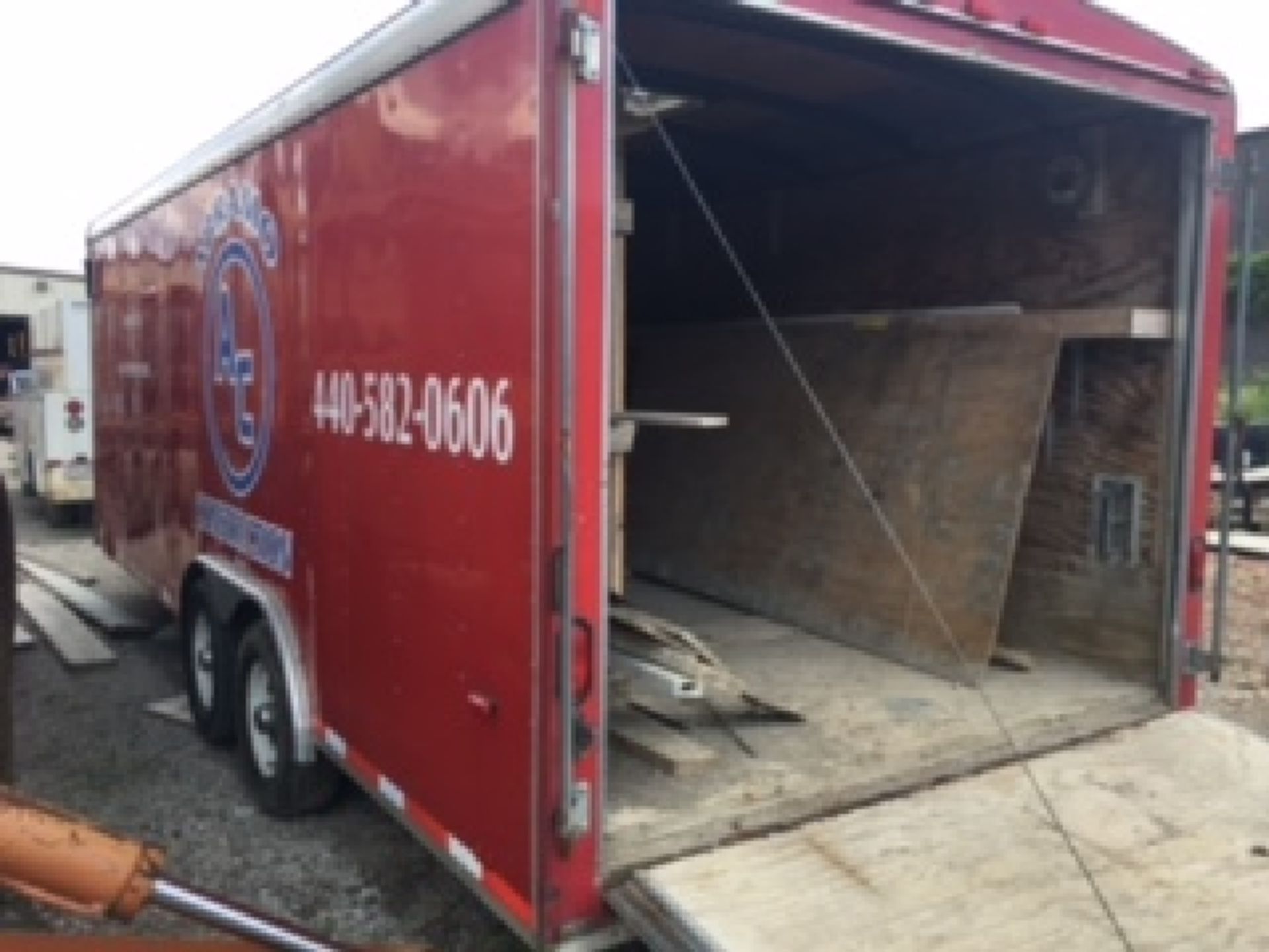 Cargo-Pro 20’ Tandem Enclosed Trailer (fold down ramp, side door, 8’ wide, pintle) - Image 4 of 4