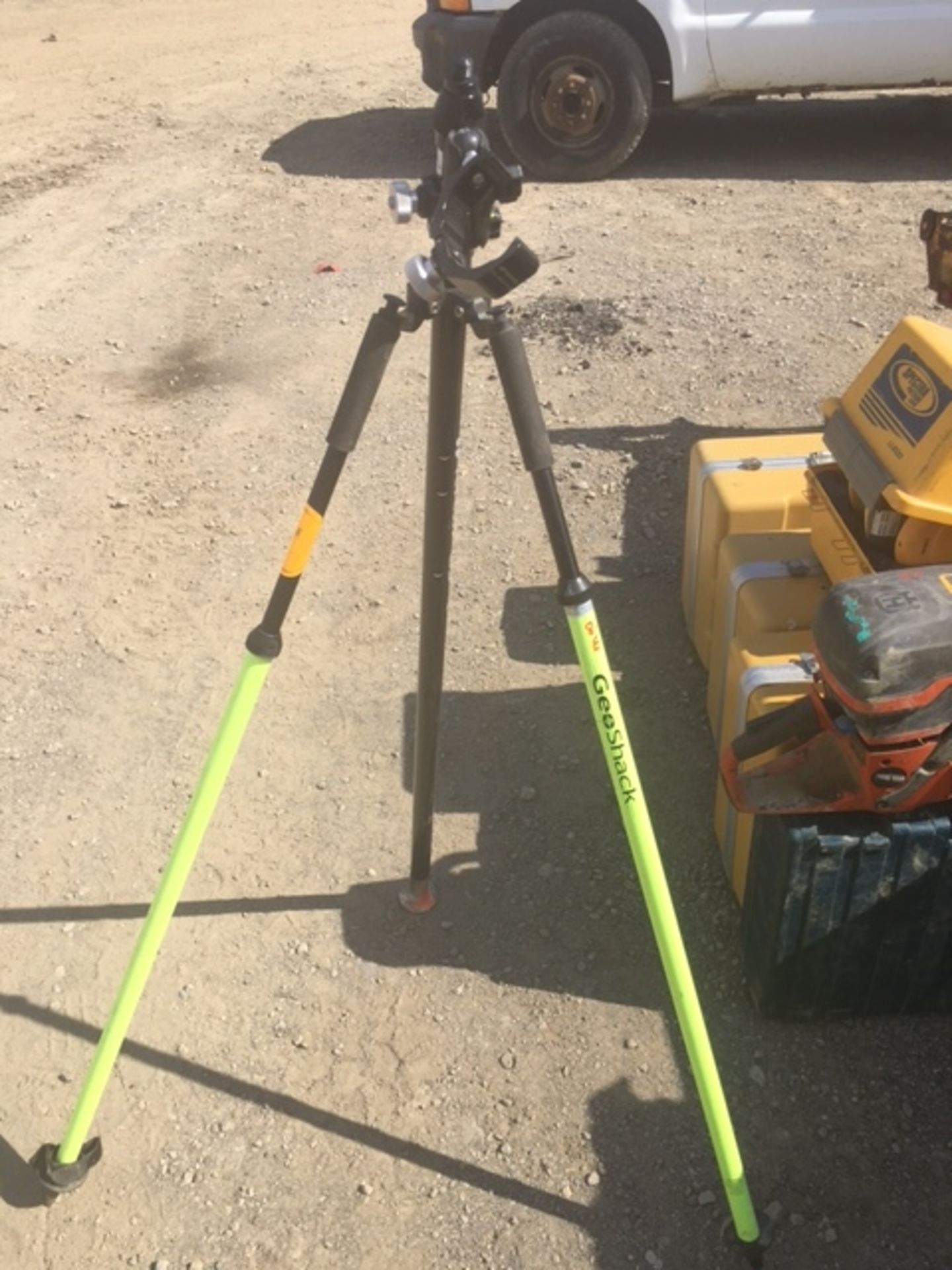 TOPCON GPS GeoShack tripod.