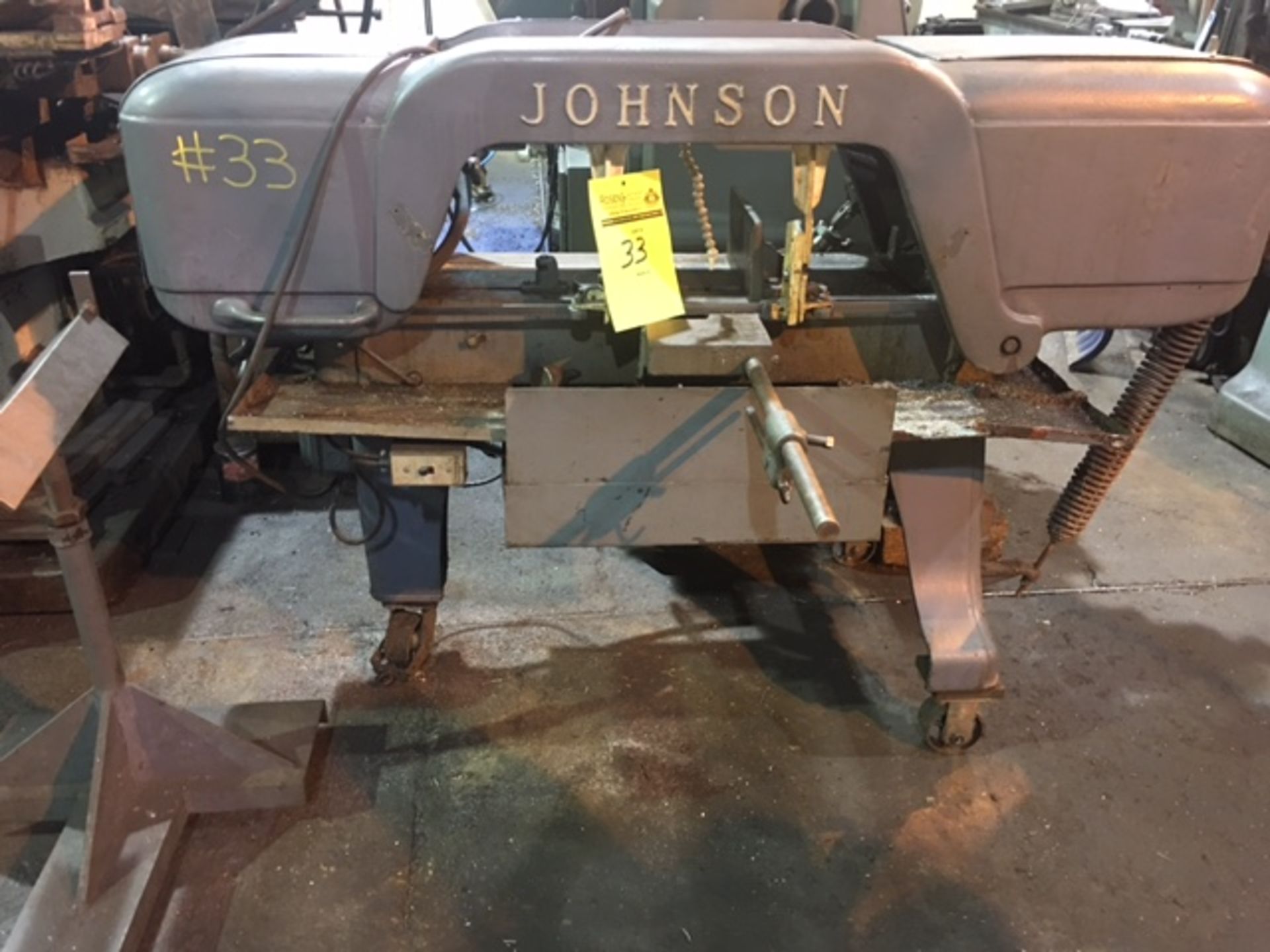 Johnson 8" x 12" Bandsaw w/ Century motor