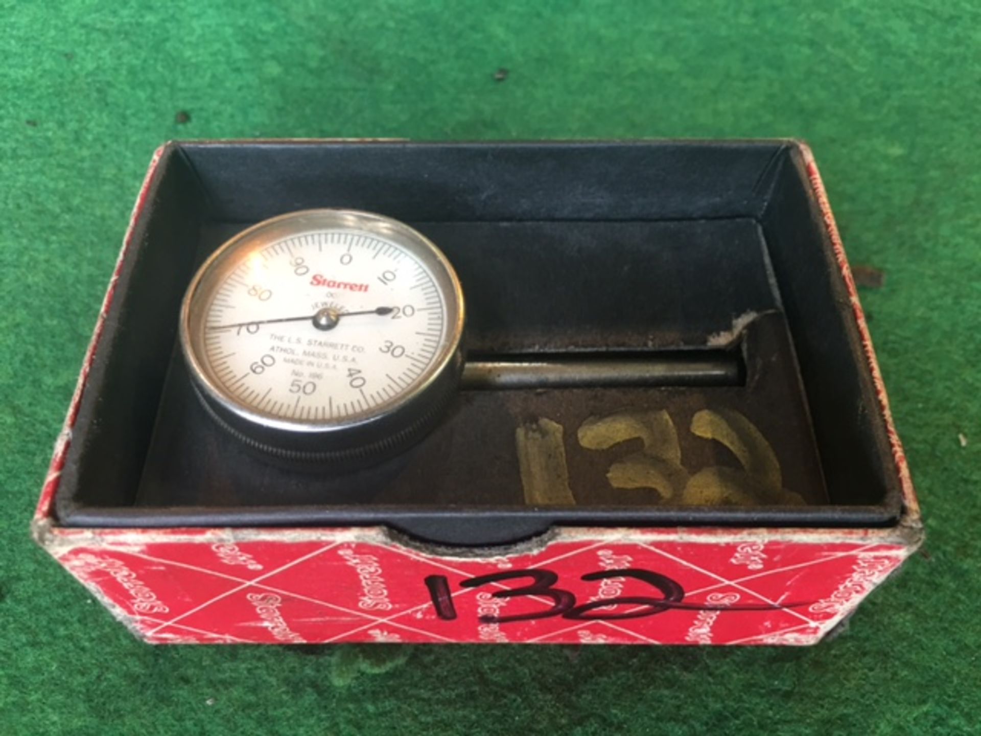 Starrett No. 196 dial indicator